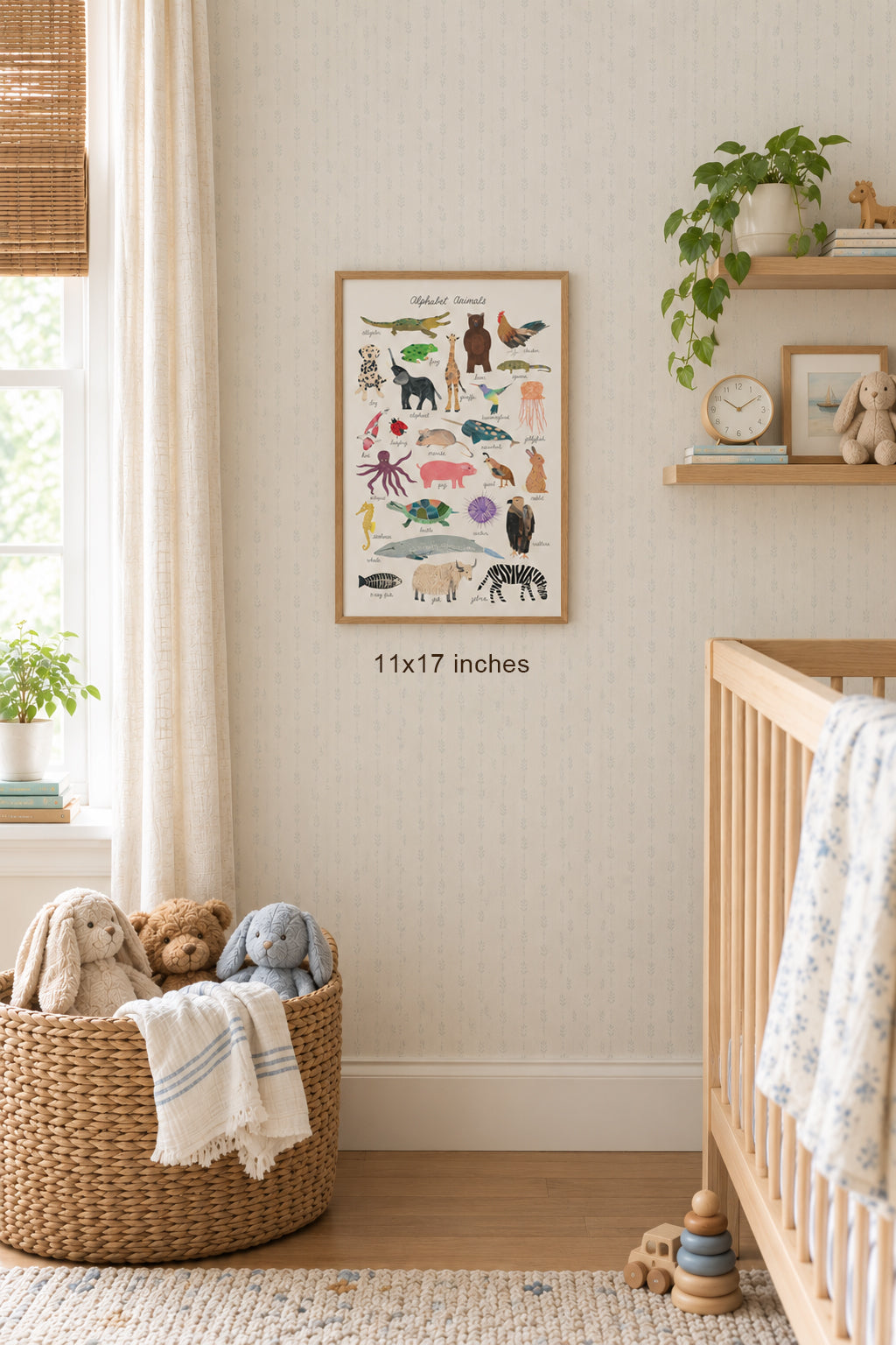 Art Print: Alphabet Animals