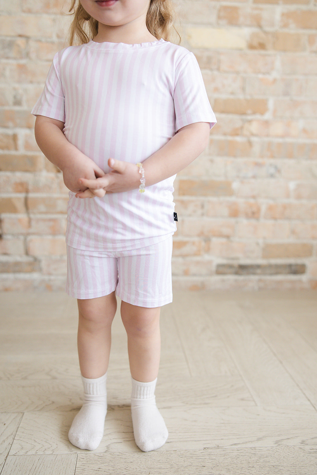 Pink Stripes - Short Set