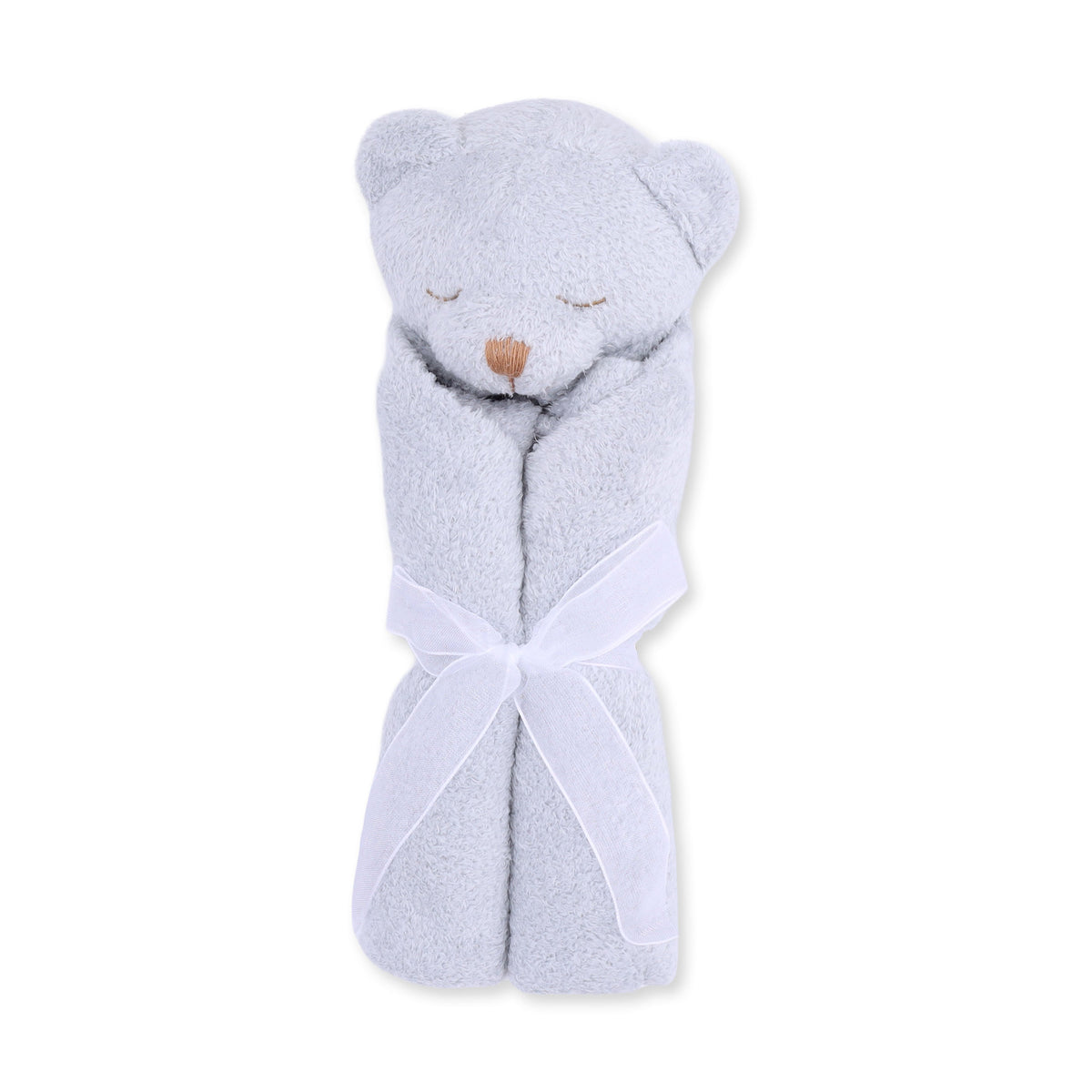Cuddle Twins - Grey Bear Blankie