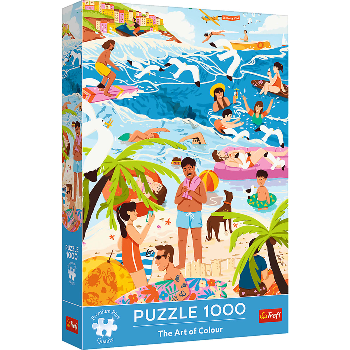 Premium Plus The Art Of Colour: In The Heat Of The Holiday Season 1000 Piece Puzzle