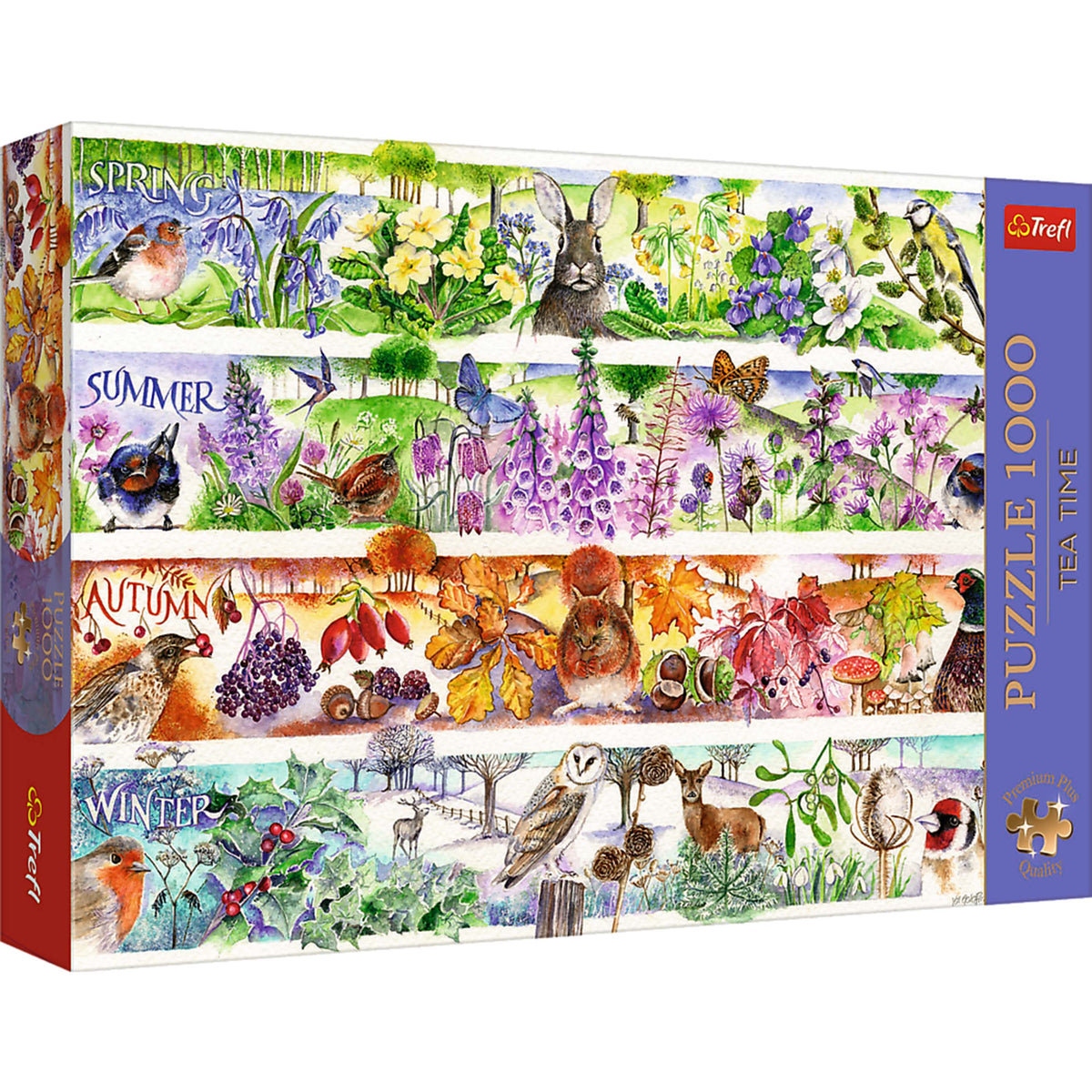 Premium Plus Tea Time: Four Seasons 1000 Piece Puzzle