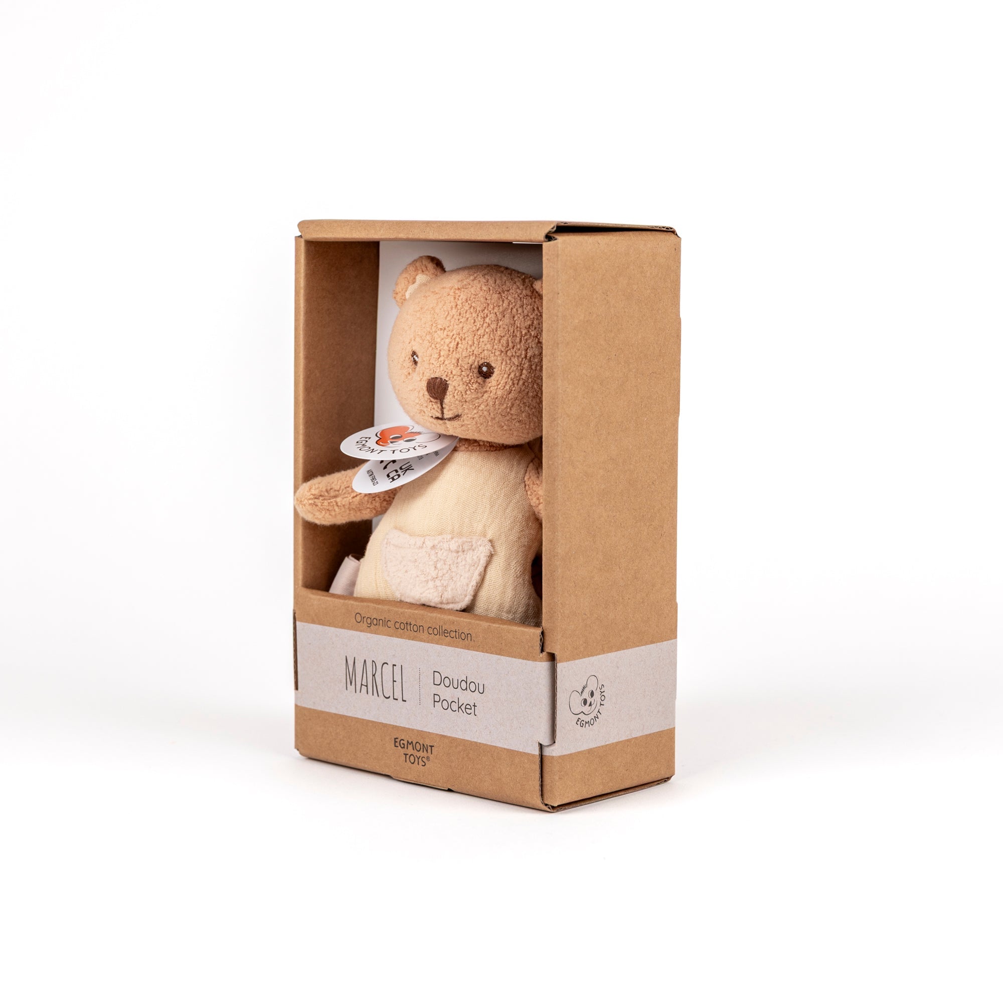 Marcel Bear Doudou Pocket