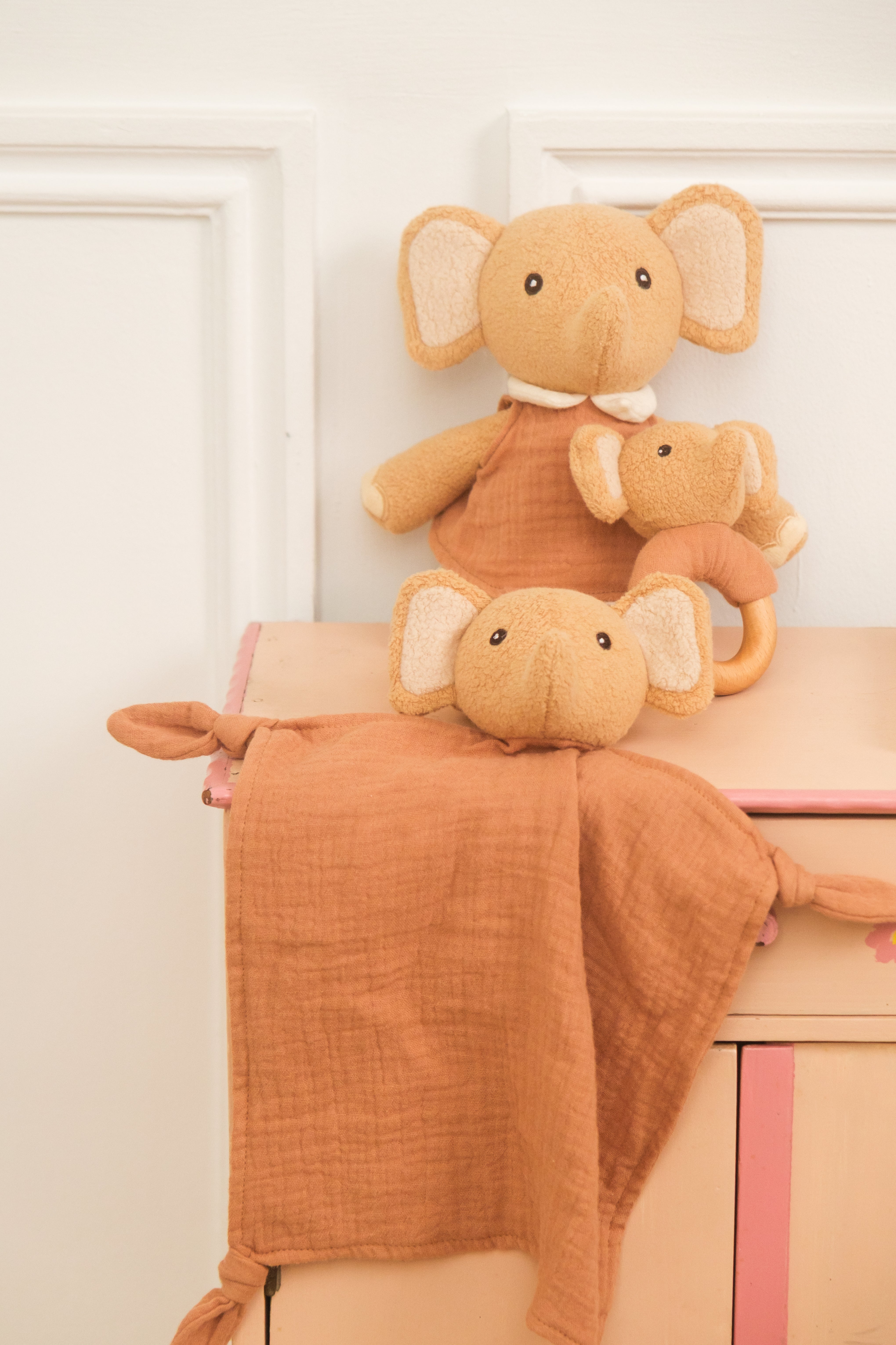 Ollie the Elephant Rattle