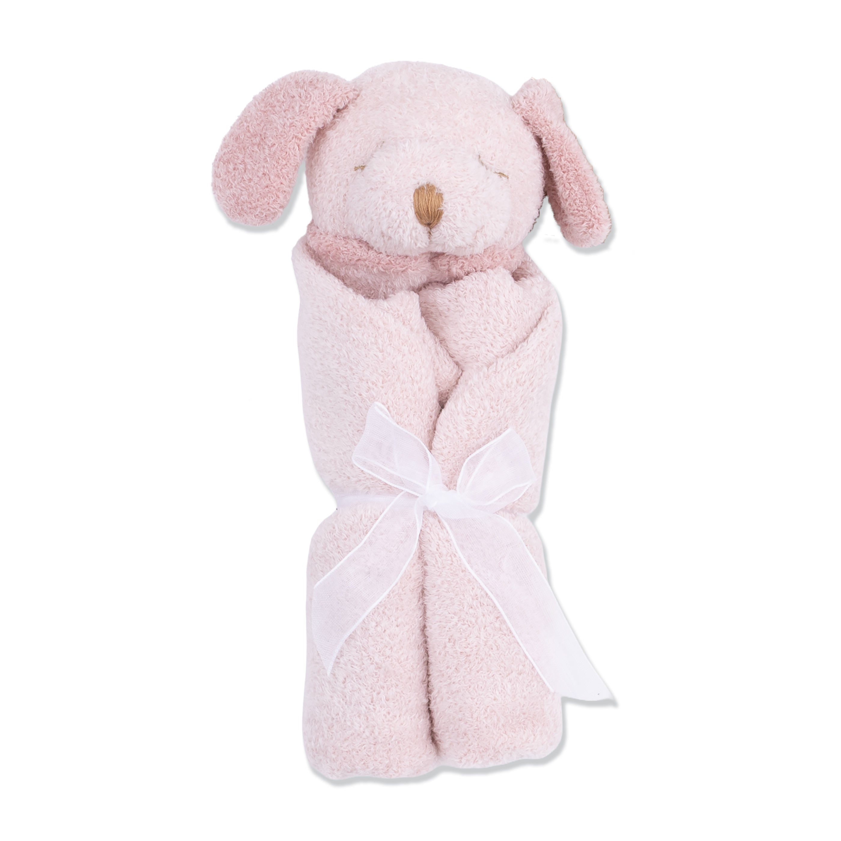 Blush Puppy Blankie