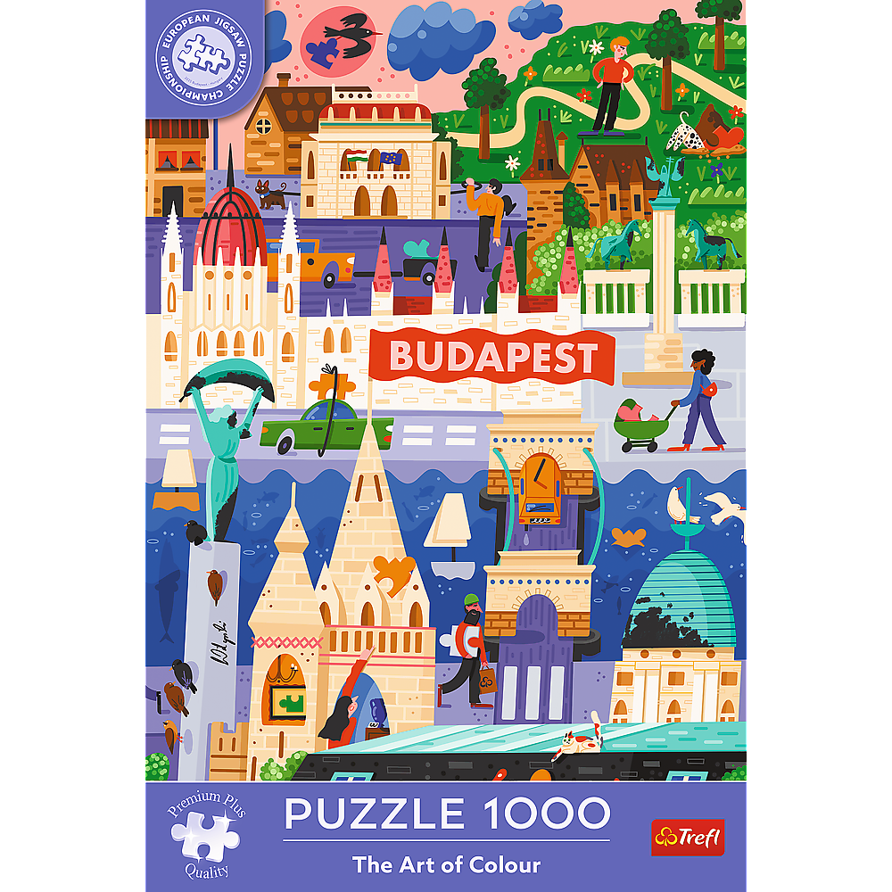 Premium Plus European Puzzle Championship The Art Of Colour Puzzle