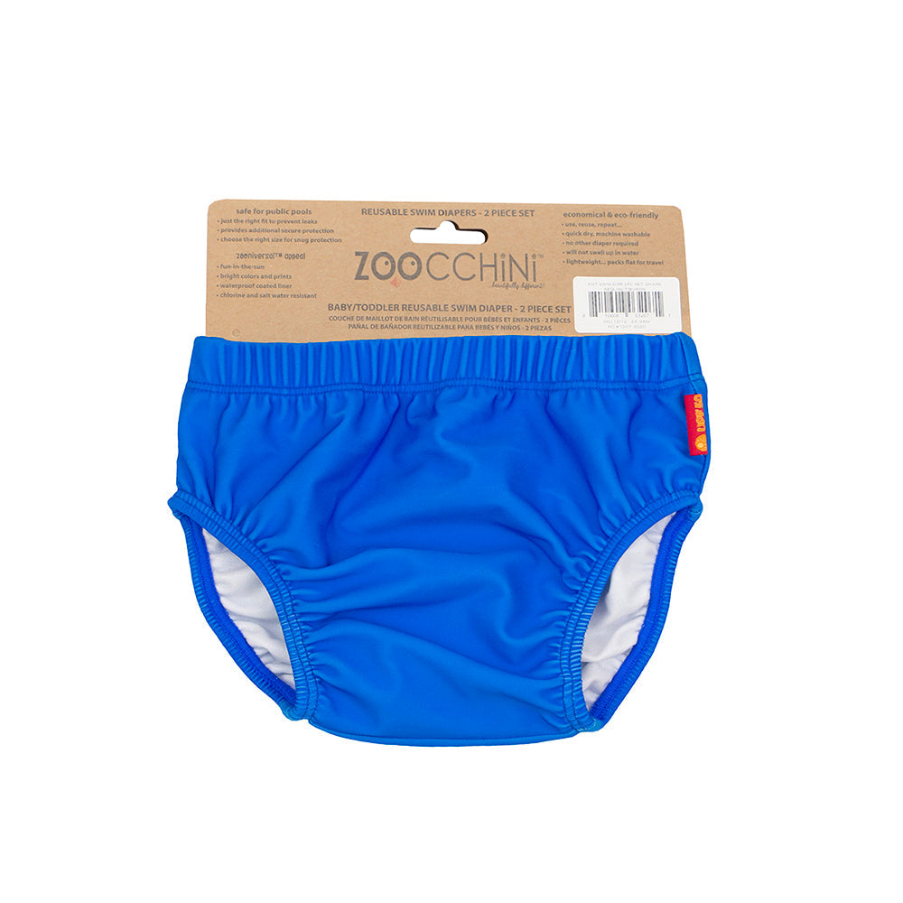 Baby/toddler Reuseable Swim Diaper Set (2 Pcs) - Sherman The Shark