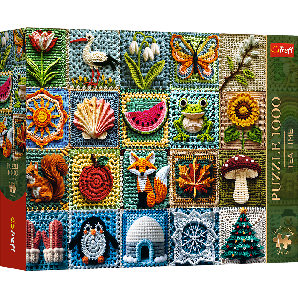 Premium Plus Crochet - Four Seasons 1000 Piece Puzzle