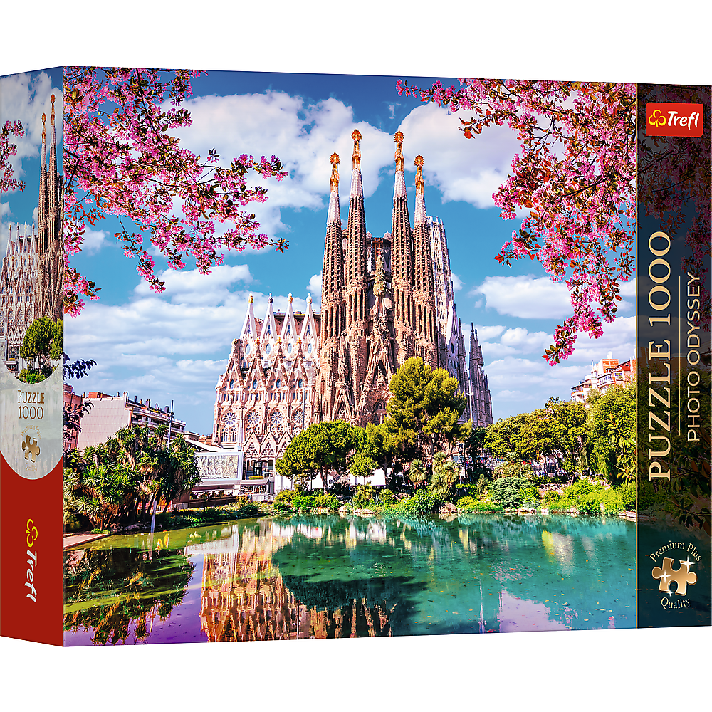 Premium Plus - Sagrada Familia, Barcelona Spain 1000 Piece Puzzle