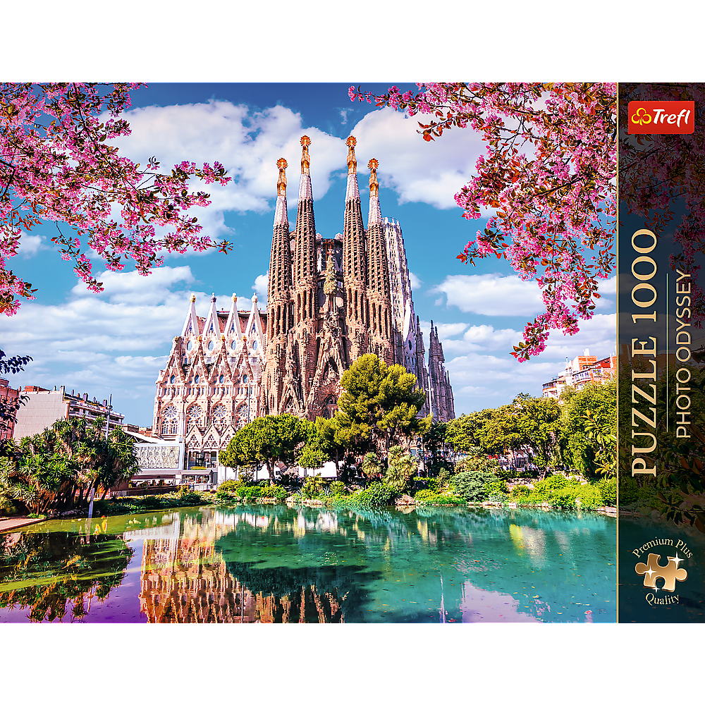 Premium Plus - Sagrada Familia, Barcelona Spain 1000 Piece Puzzle