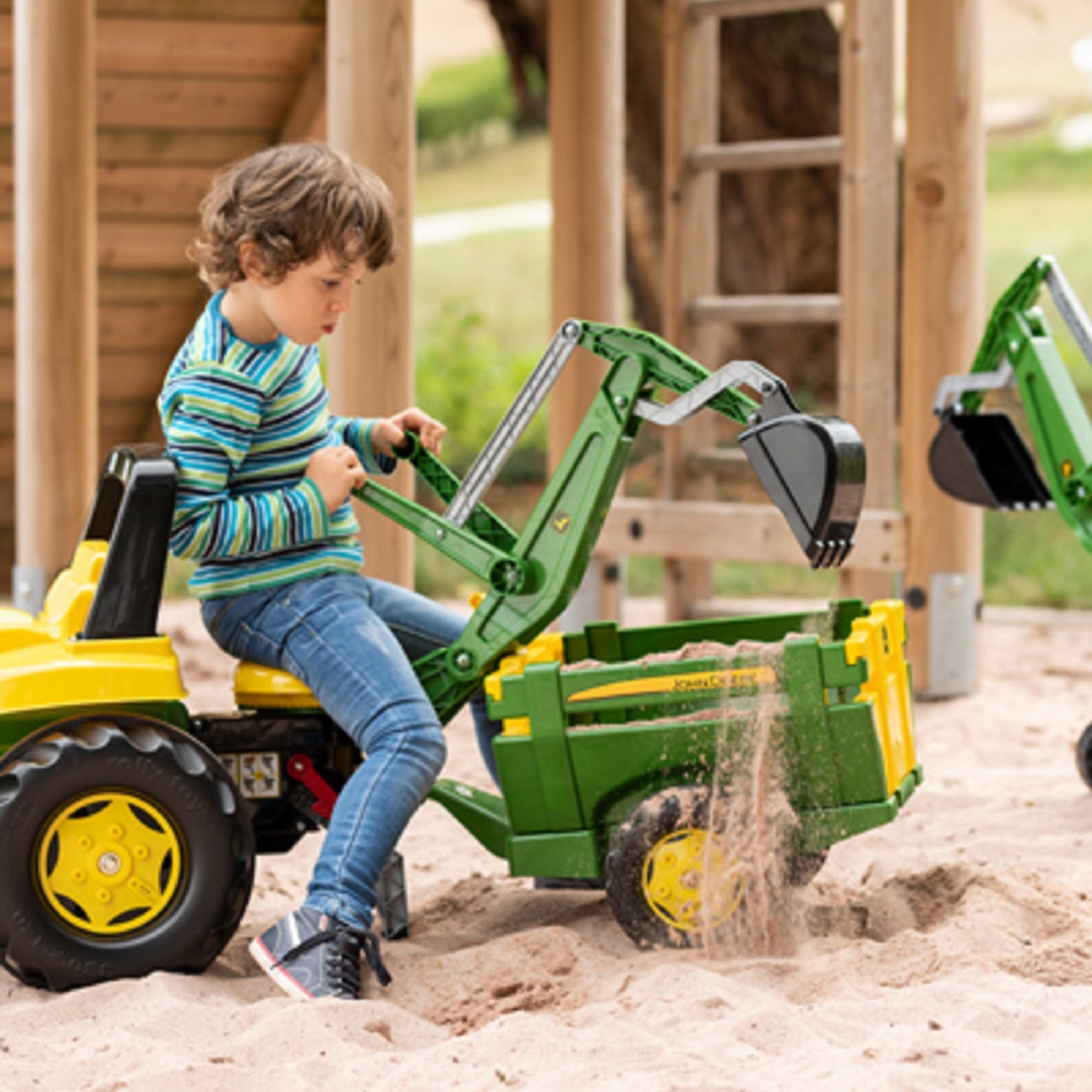 John Deere Farm Trailer