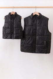 Black Mom&me Puffer Vest