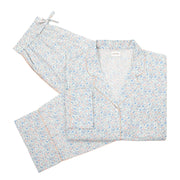 Classic Cotton Pajamas In French Floral