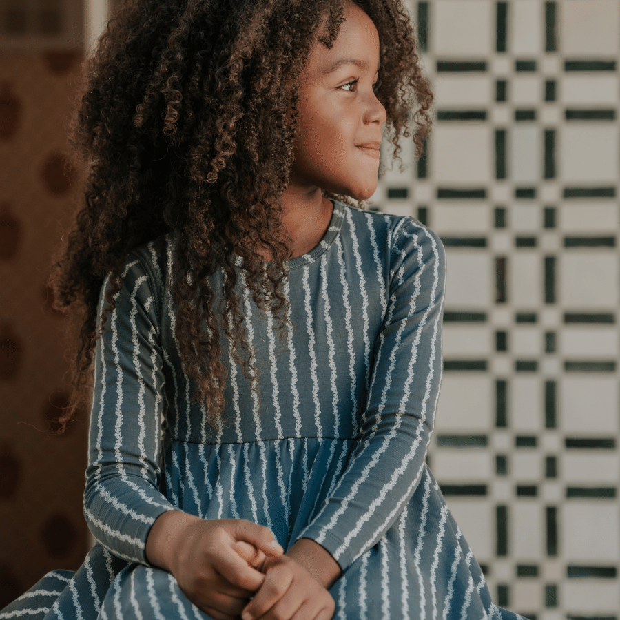 The Printed Legging -  Linear Stem