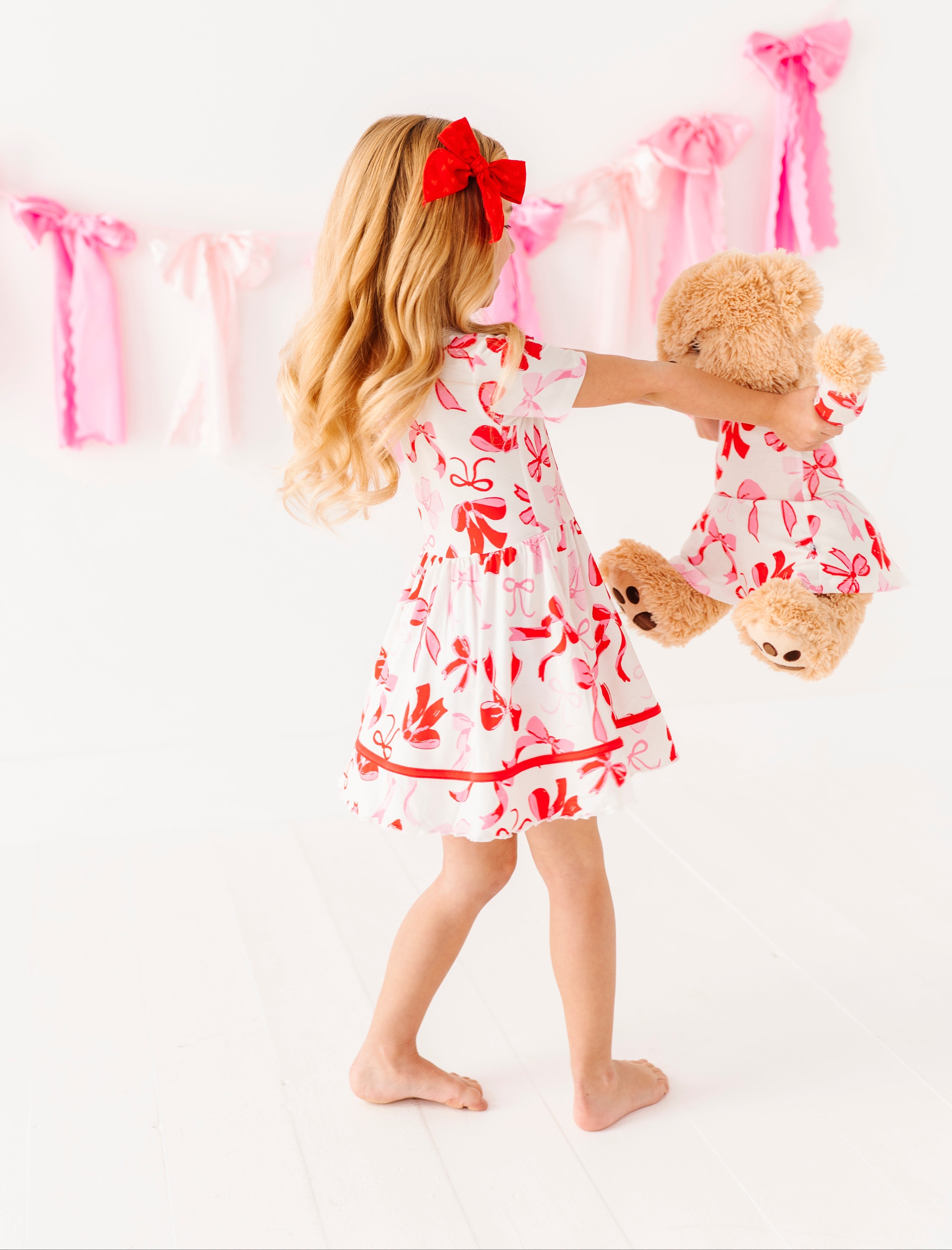 Blushing Bows Birdie Dress