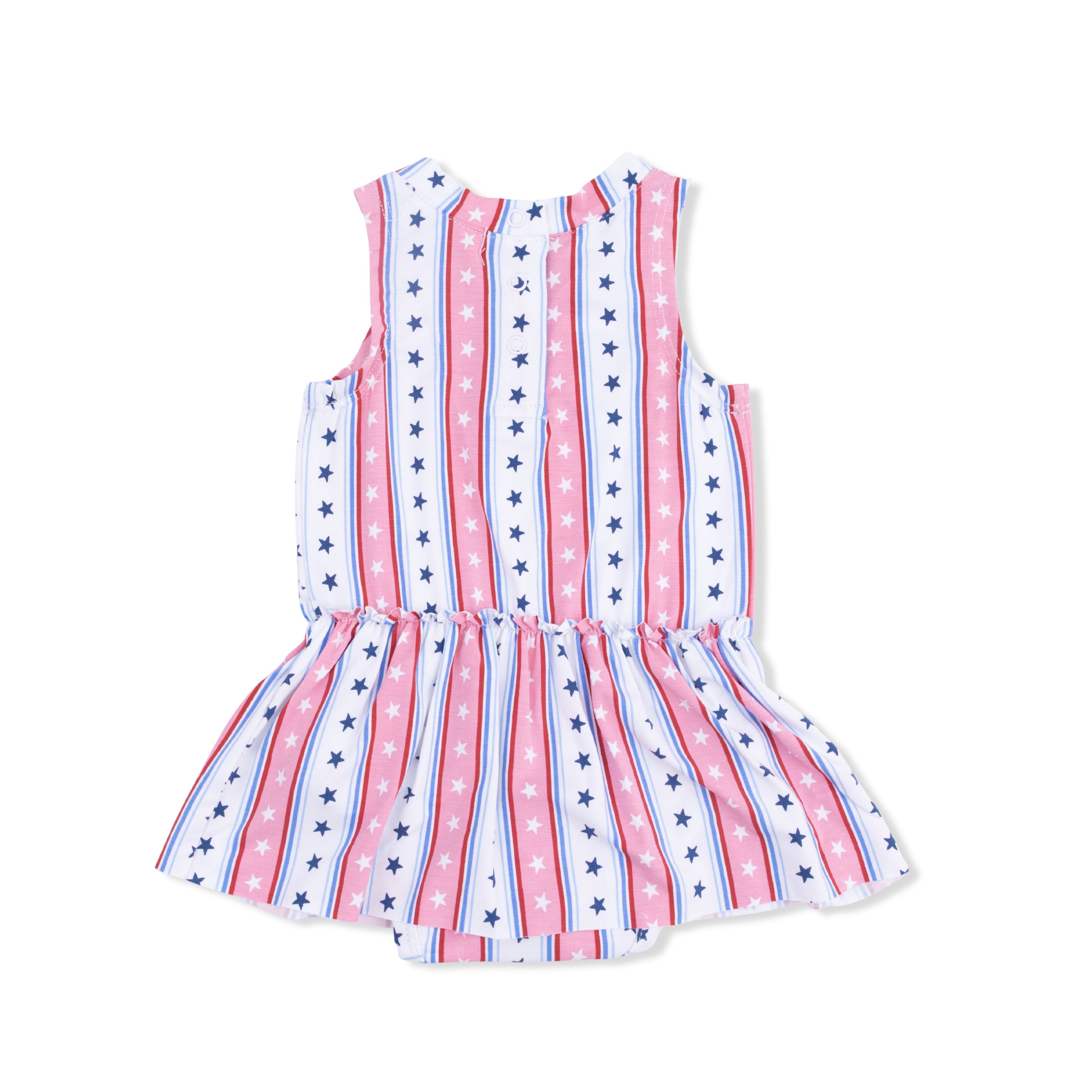 Stars And Stripes - Bodysuit With Skirt