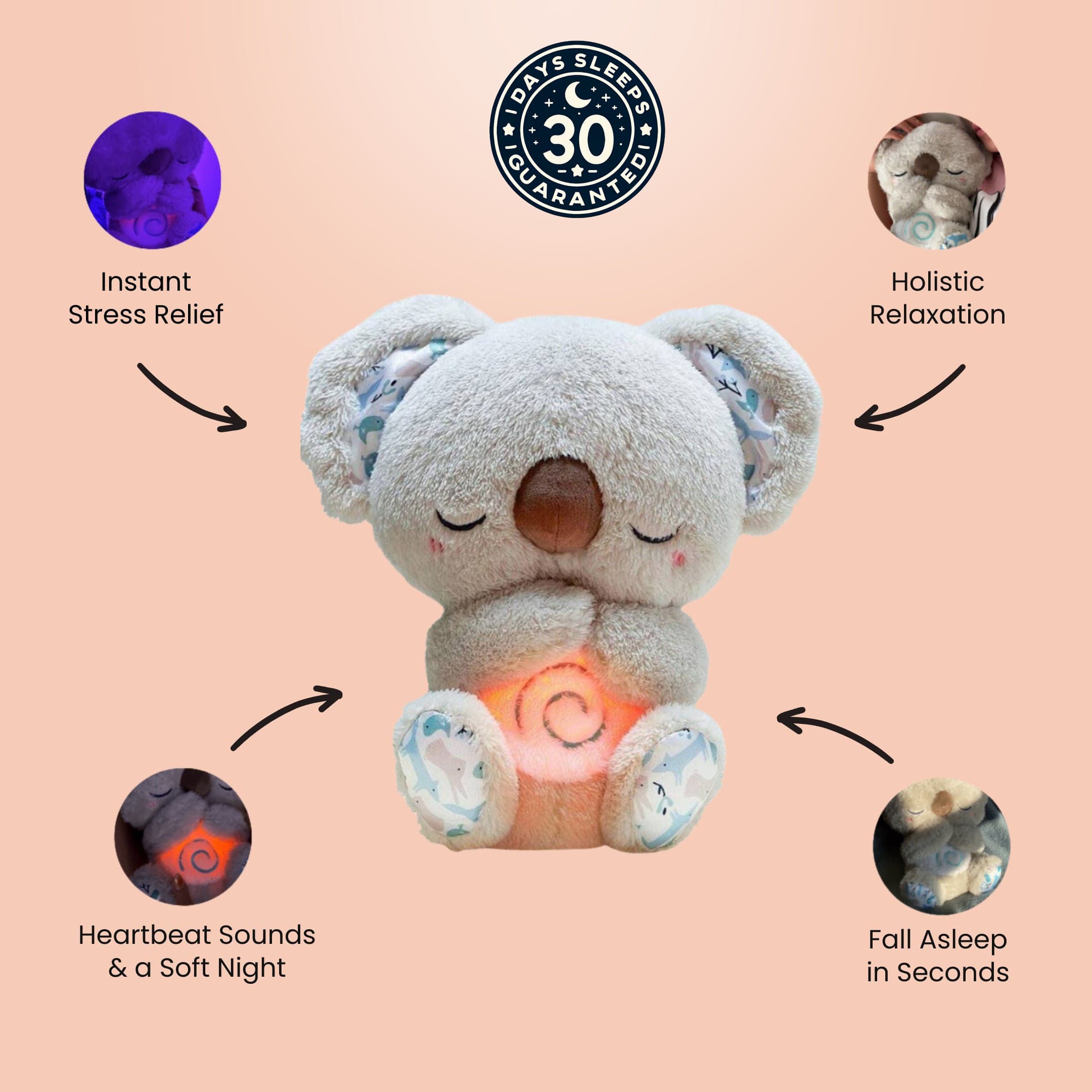 Relief Koala - Bamboo Plush Baby Toy