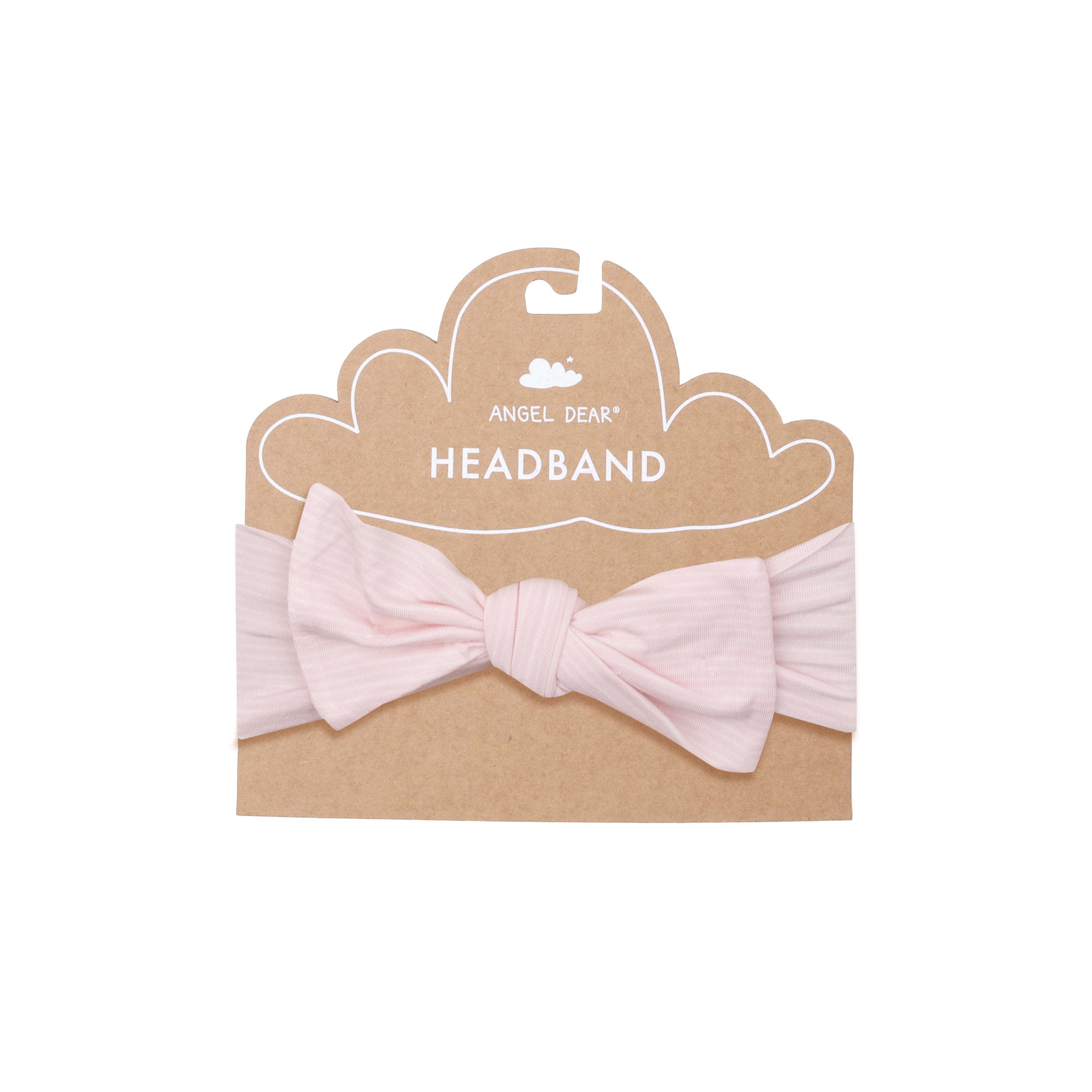 Headband - Light Pink Stripe