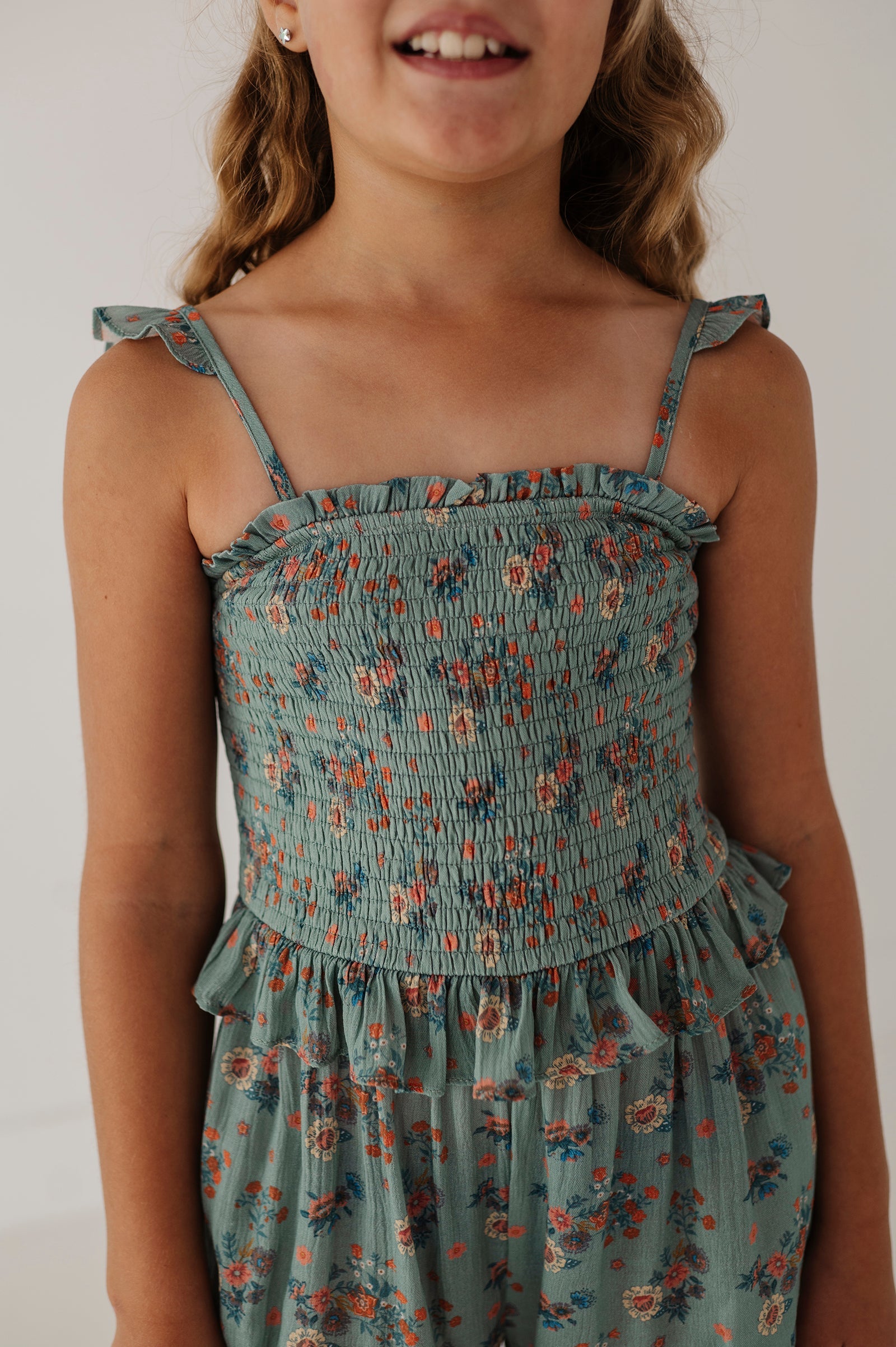 Tank Smocked Jumpsuit