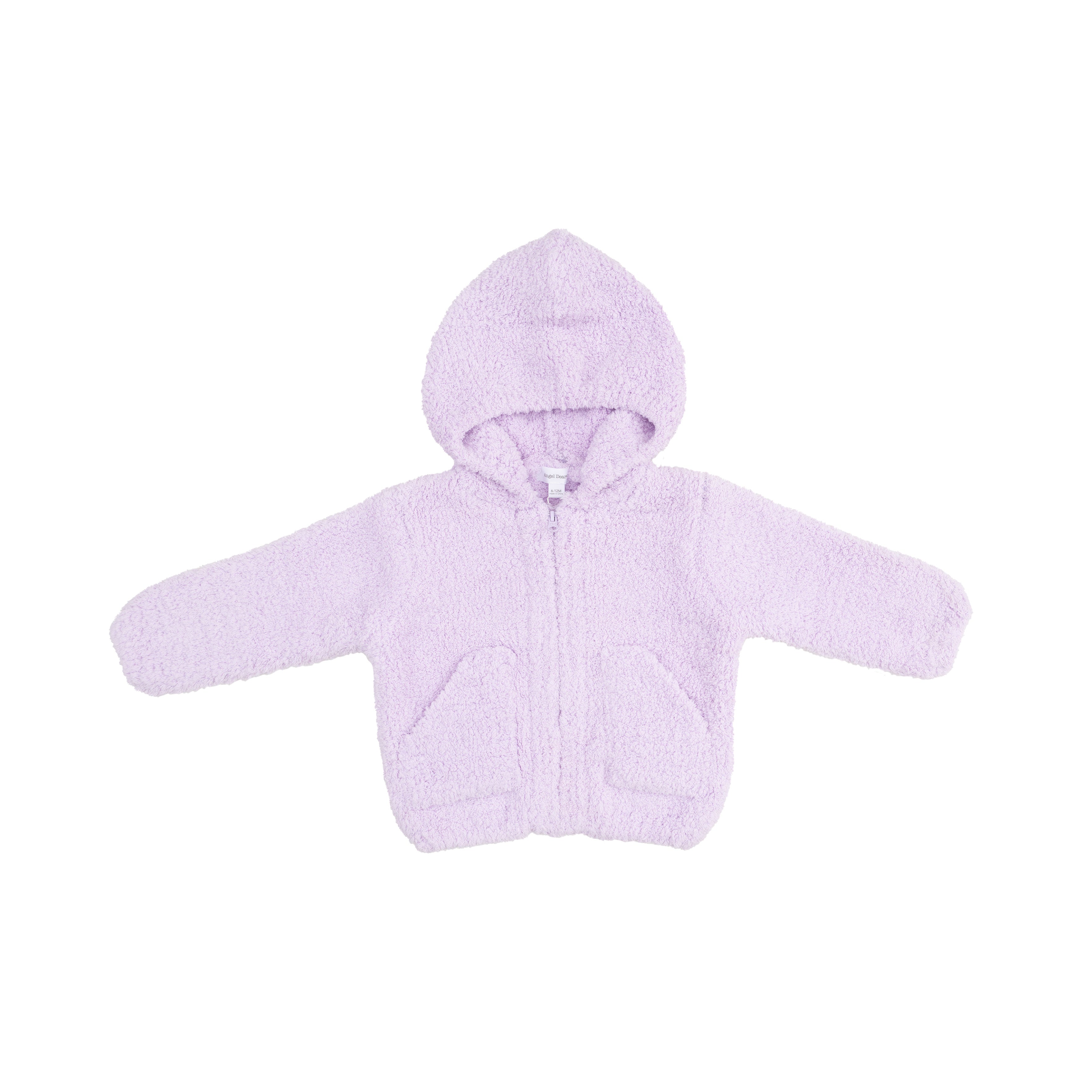 Chenille - Lavender Hooded Jacket