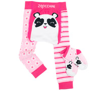 Baby/toddler Crawler Leggings & Socks Set - Pippa The Panda