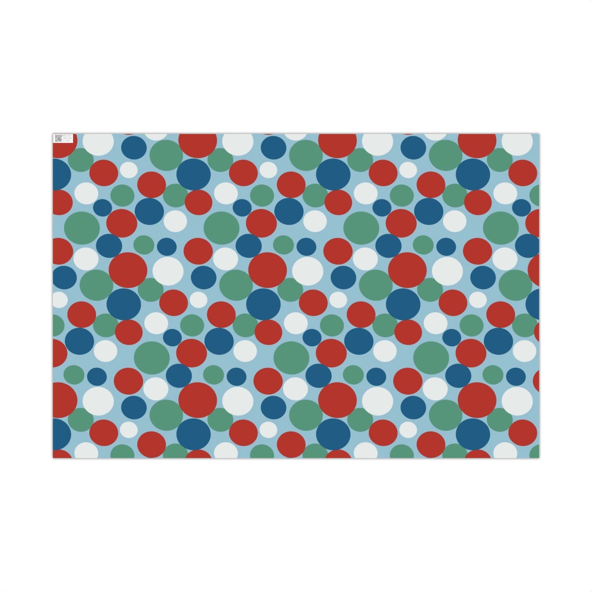 Modern Polka Dot Gift Wrap