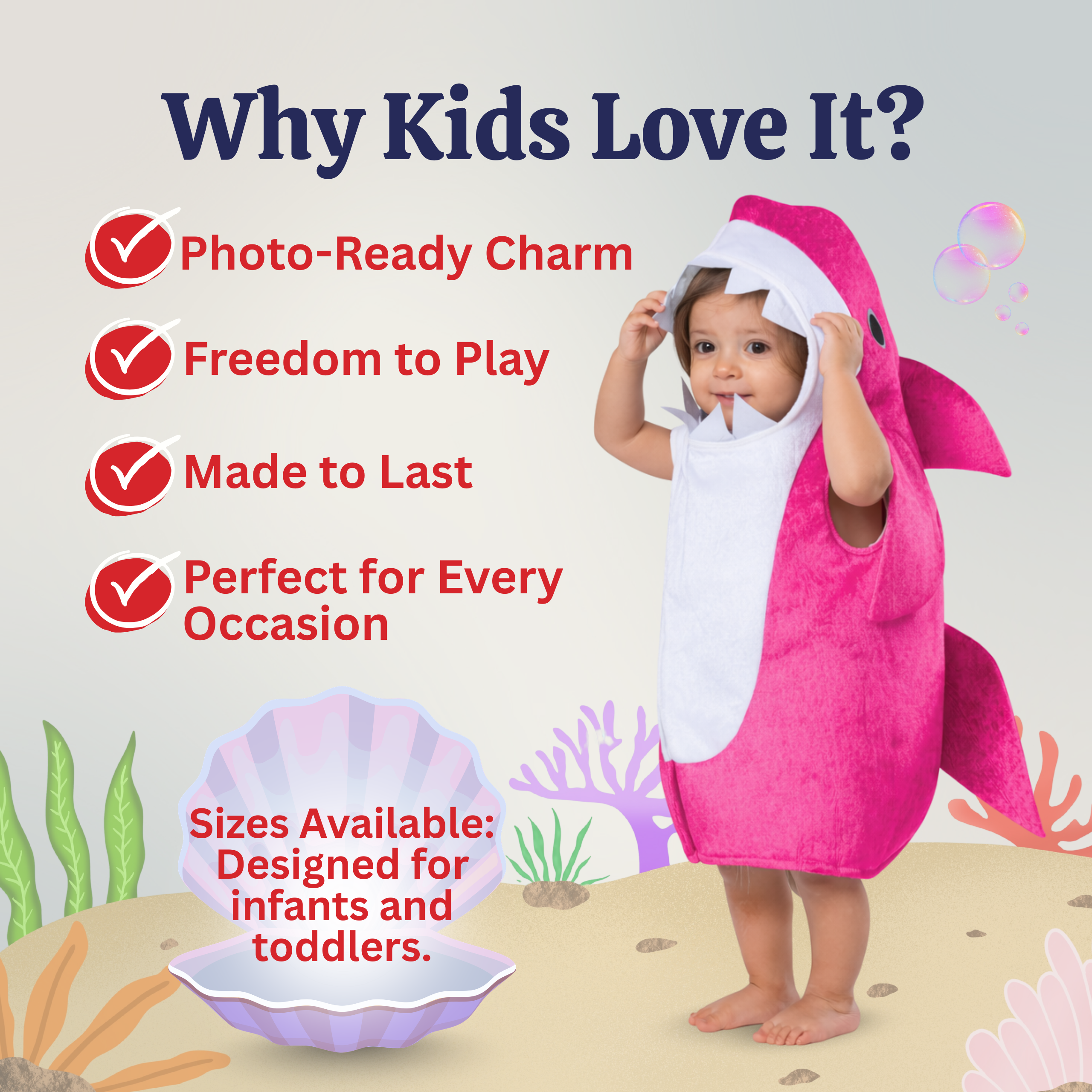 Shark Costume - Kids