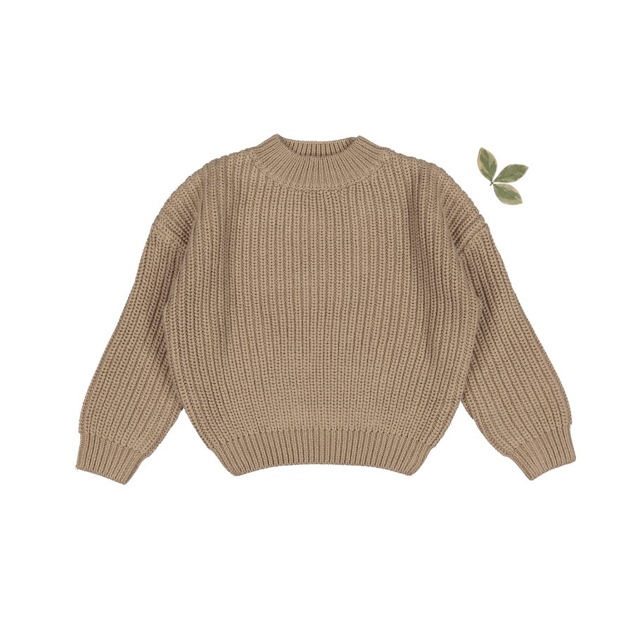 The Chunky Knit Sweater - Espresso