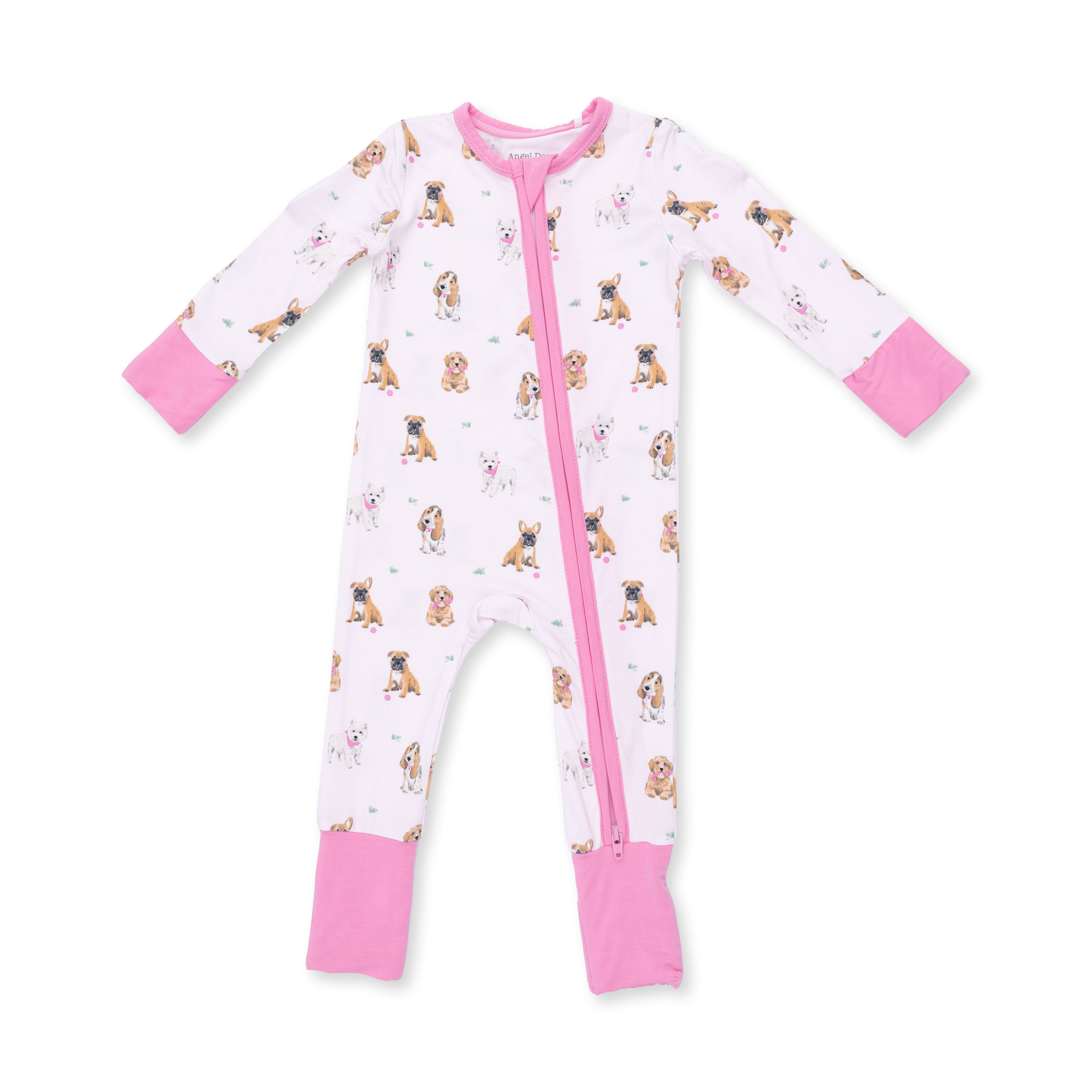 Bestie Dogs Pink - Convertible Romper