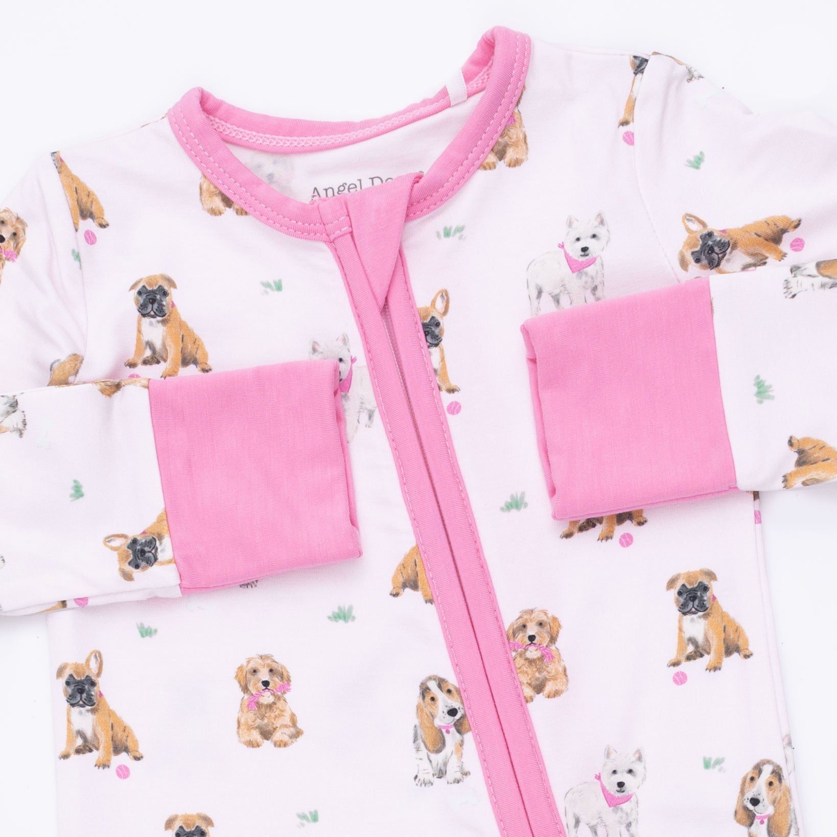 Bestie Dogs Pink - Convertible Romper
