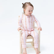 Football Bow Stripe - Convertible Romper
