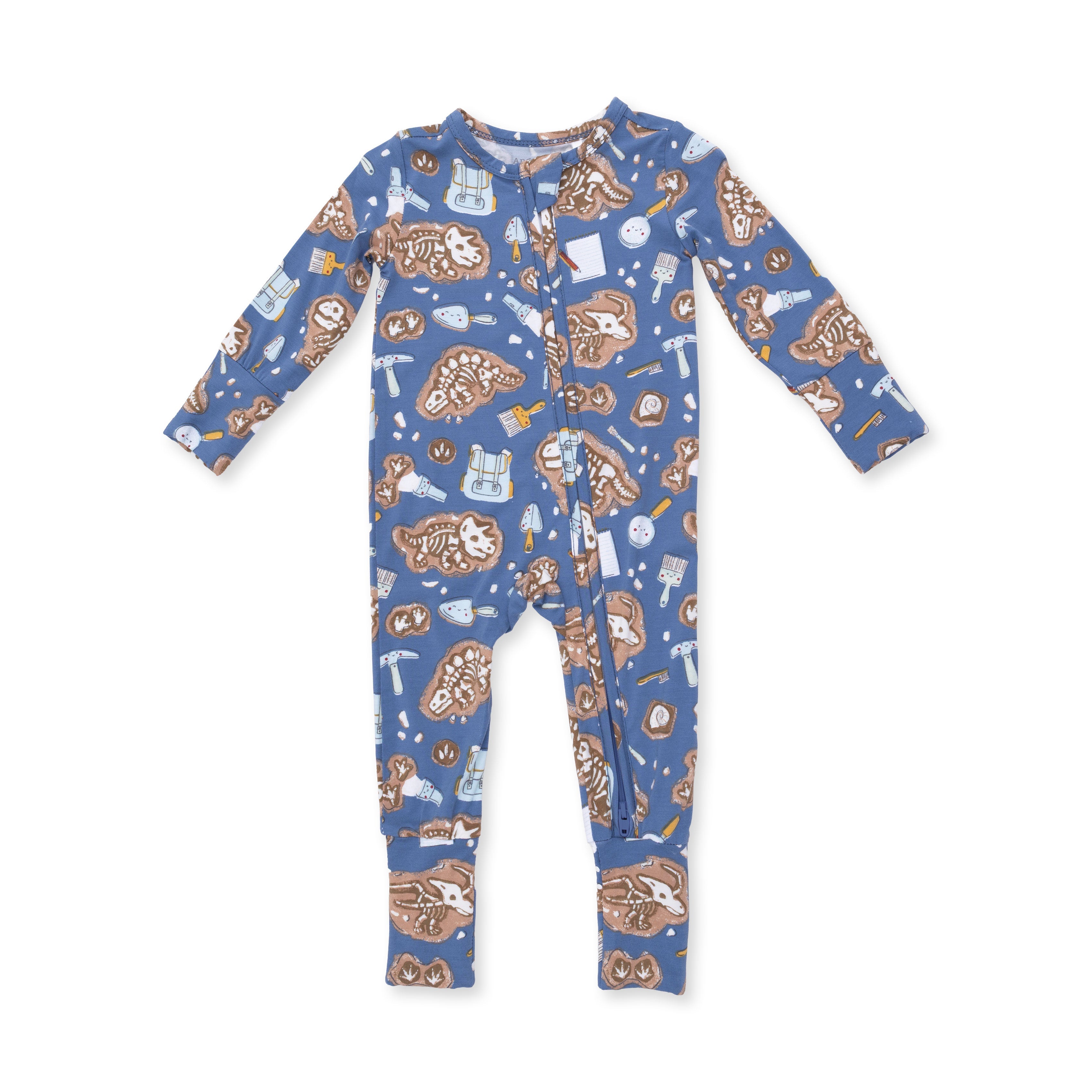 Glow In The Dark Dino Dig - Convertible Romper