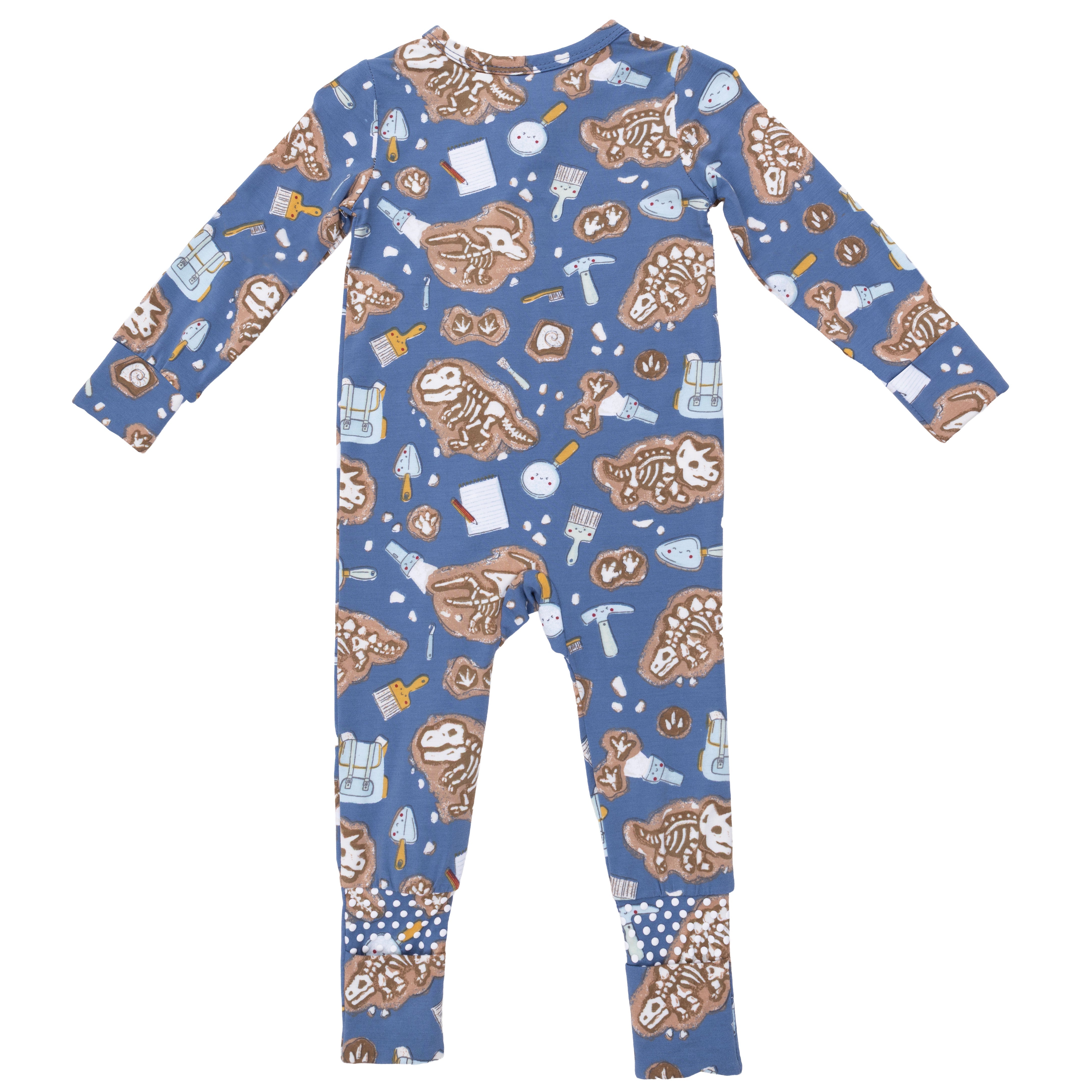 Glow In The Dark Dino Dig - Convertible Romper
