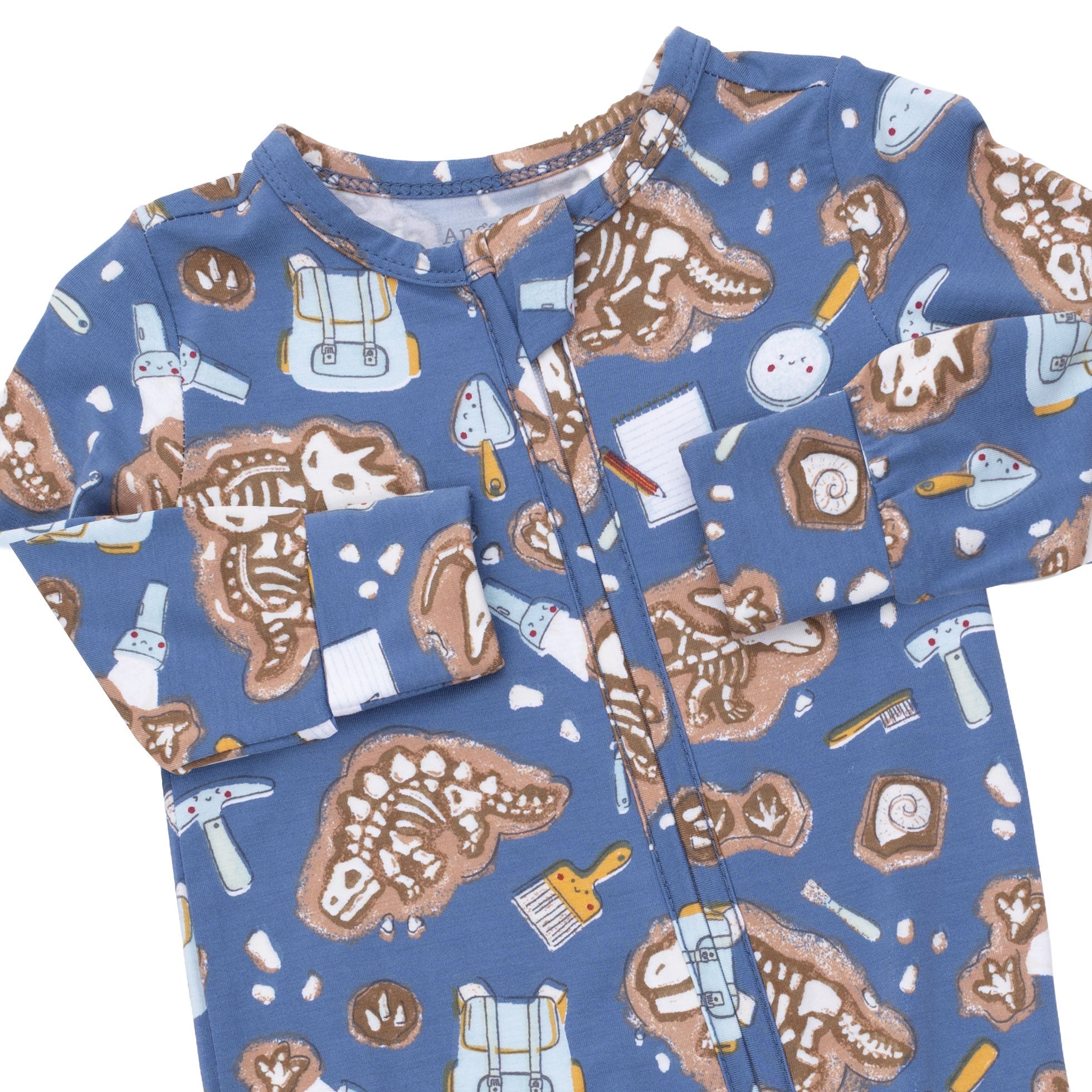 Glow In The Dark Dino Dig - Convertible Romper