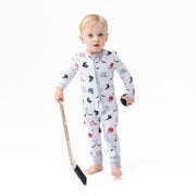 Hockey Stripe - Convertible Romper