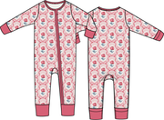 Leslie Rose - Convertible Romper