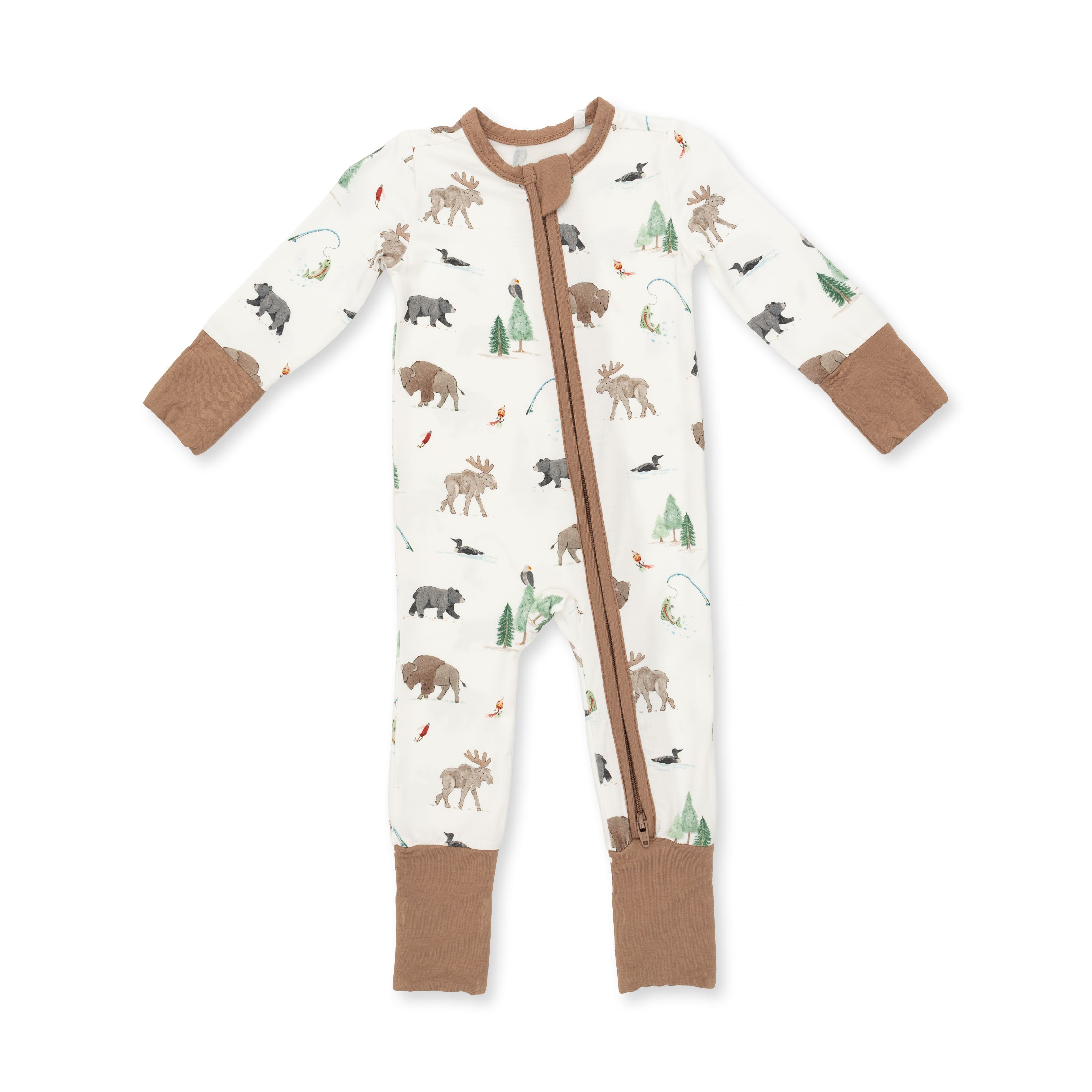 Northern Woodland Animals - Convertible Romper