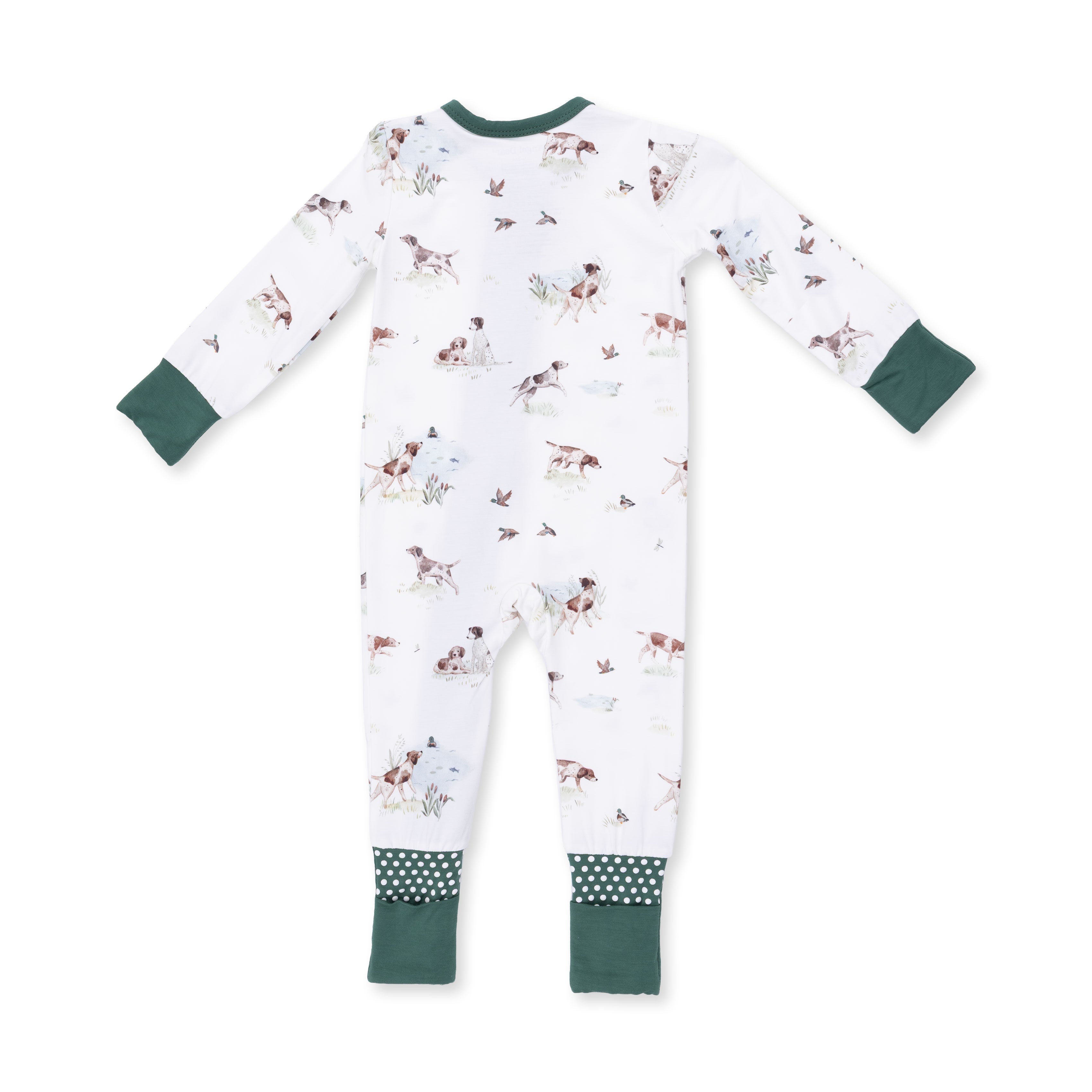 Pointer Pups And Duck Buddies - Convertible Romper