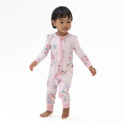 Painterly Rose Bouquets - Convertible Romper