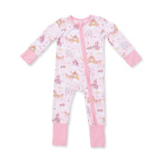 Princess Unicorns And Castle - Convertible Romper