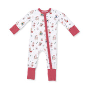 Winter Sports Dogs Pink - Convertible Romper