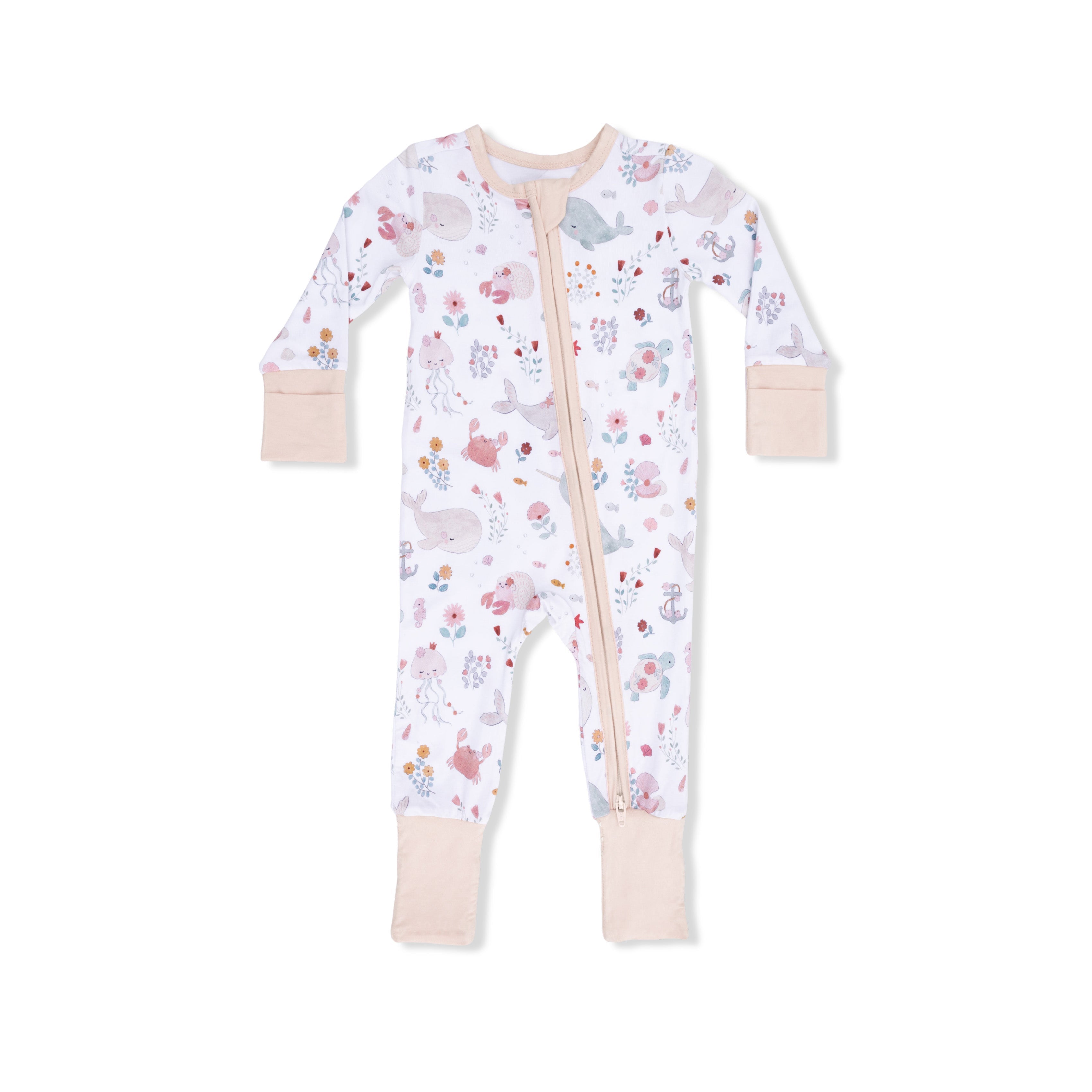 Garden Sea Creatures - Convertible Romper