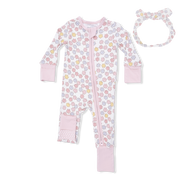 Sarah Floral - Convertible Romper & Headband