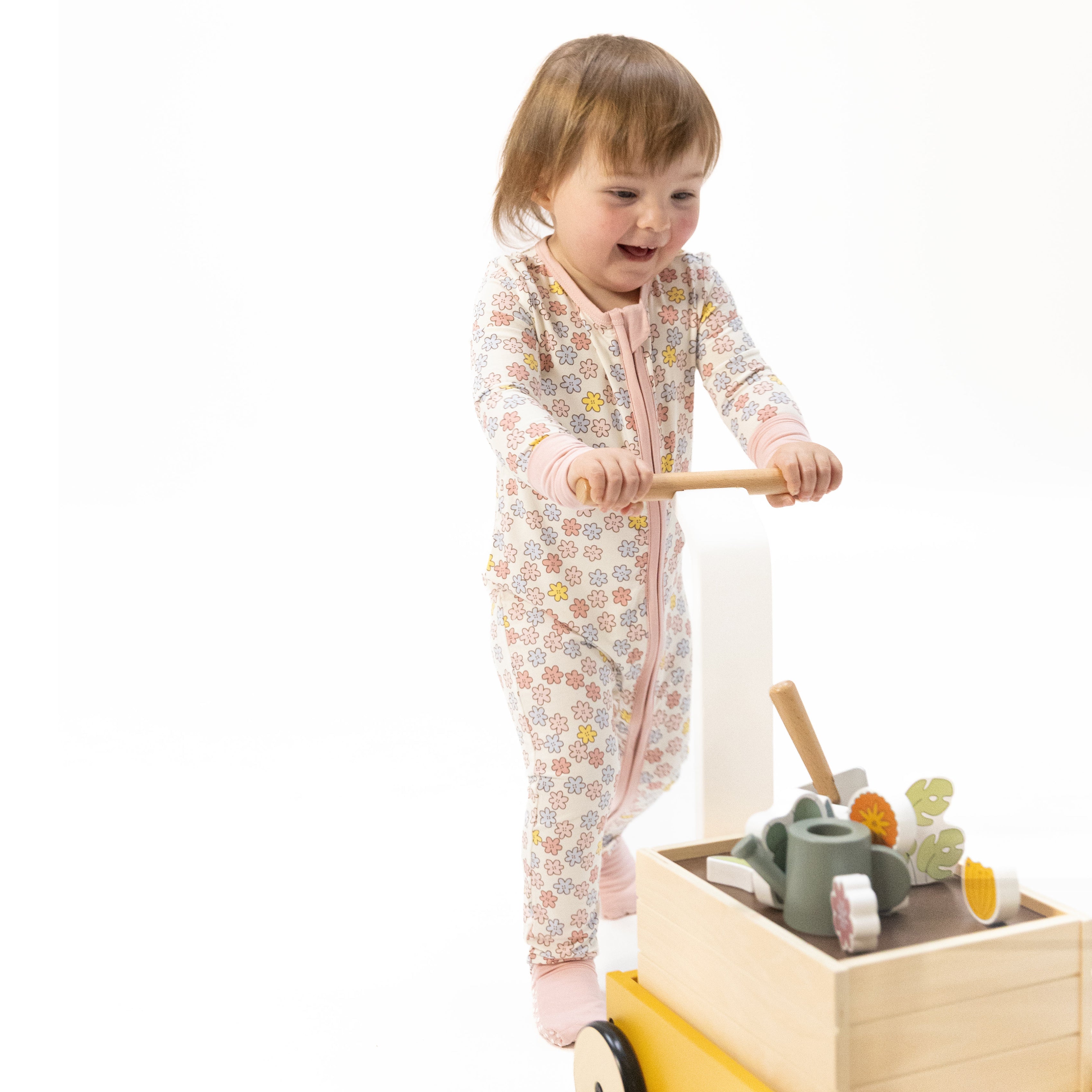 Sarah Floral - Convertible Romper