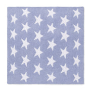Chenille - Dusty Blue Star Blanket