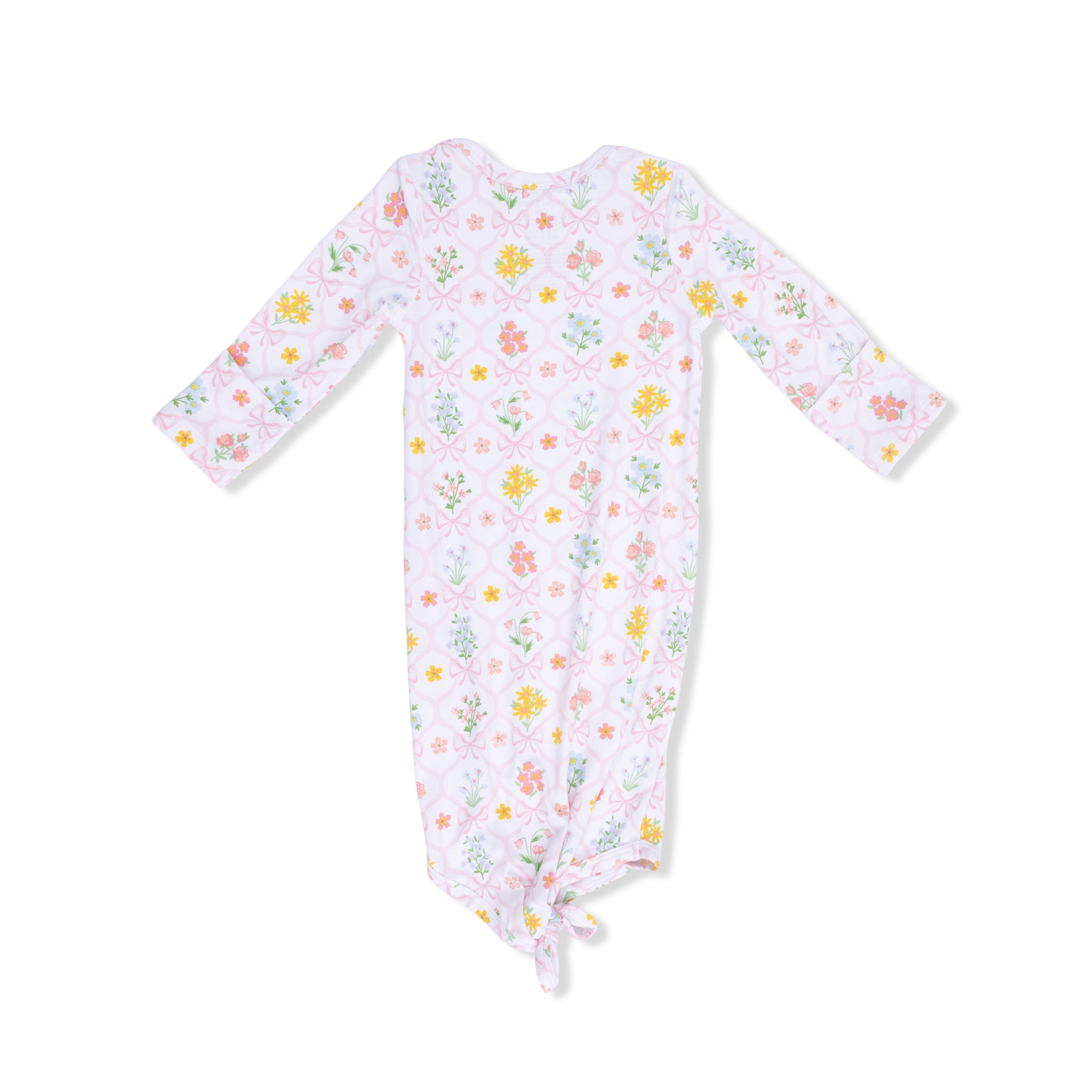 Spring Blooms Bow Trellis - Knotted Gown