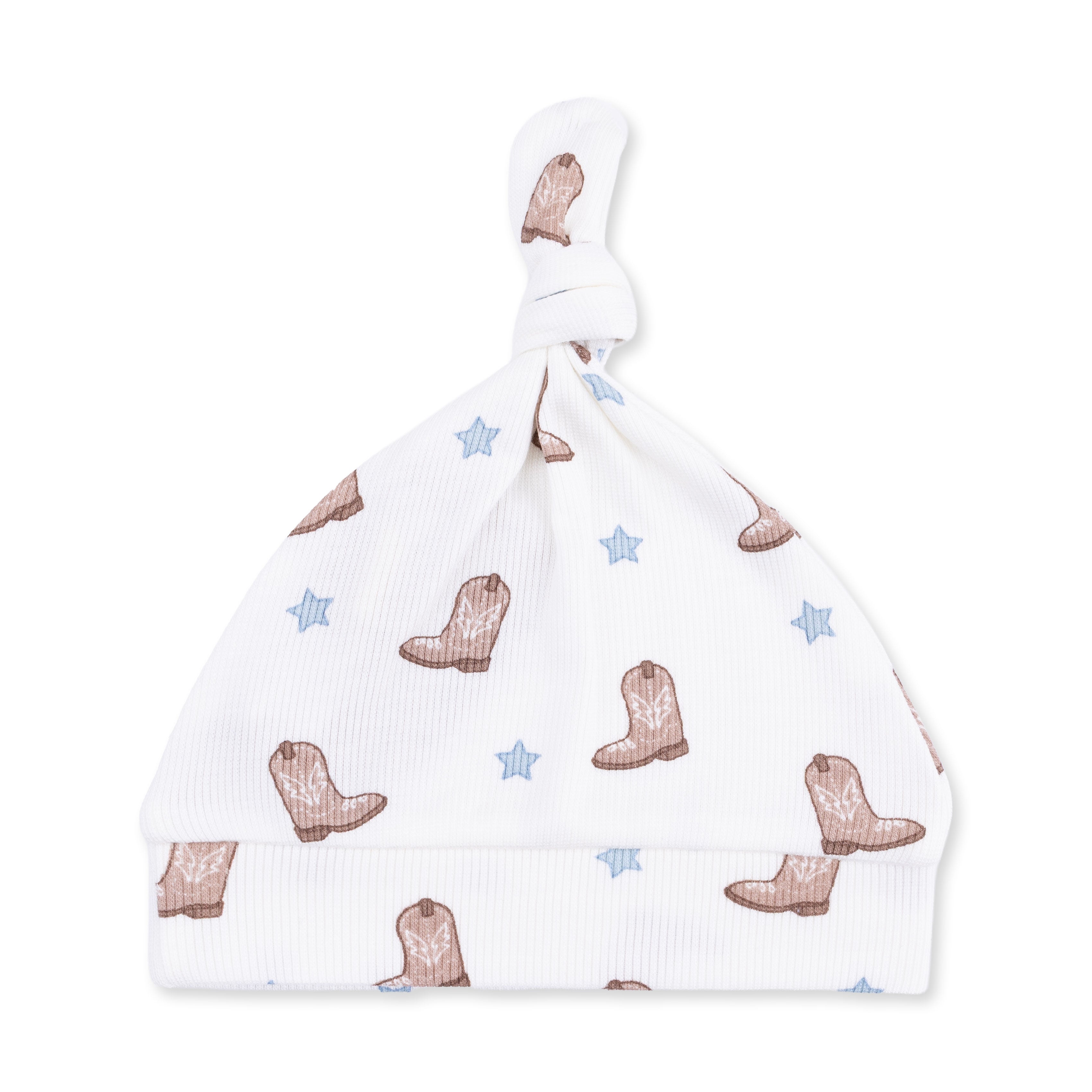 Mini Cowboy Boots - Knotted Gown And Knotted Hat