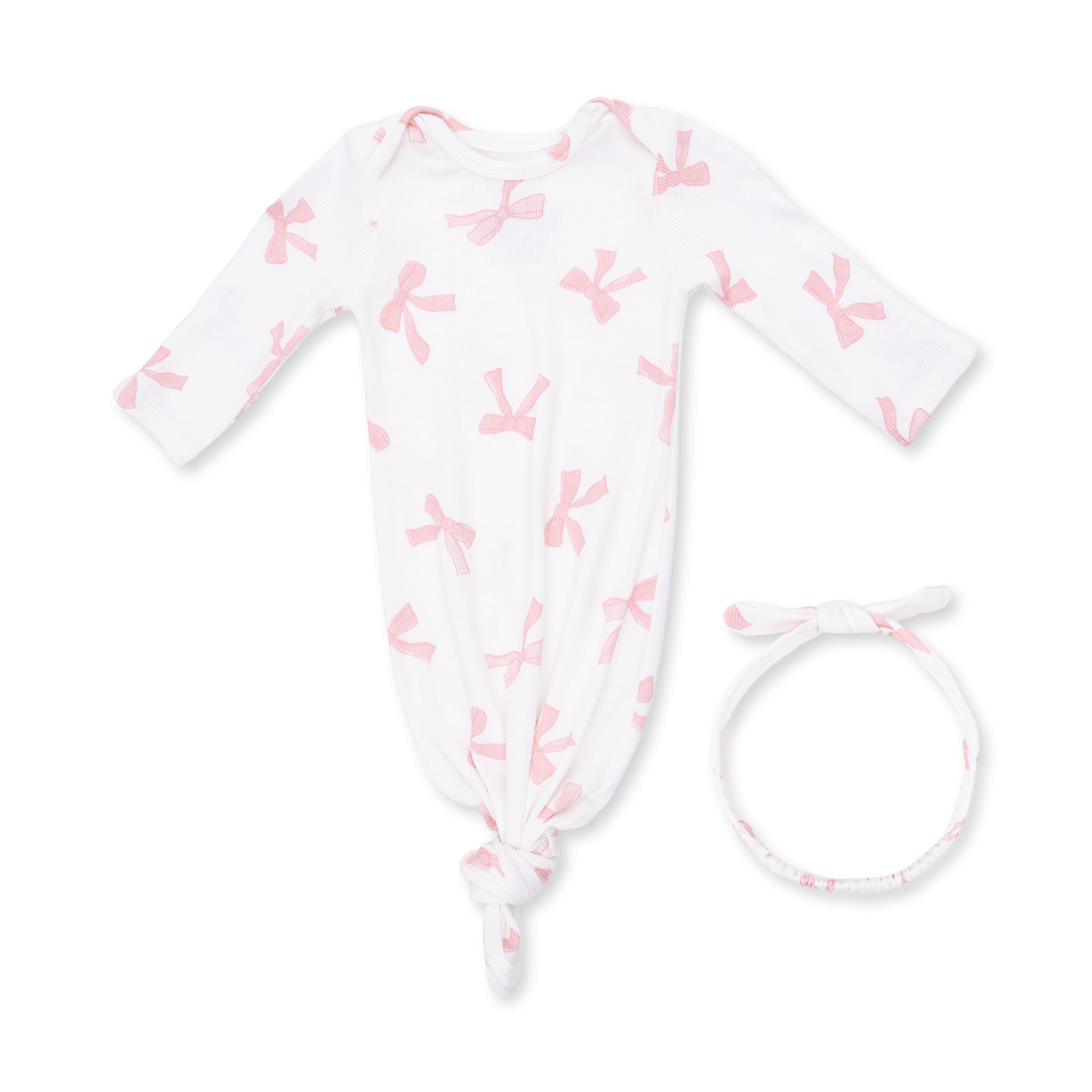 Pretty Bows - Knotted Gown And Knot Headband