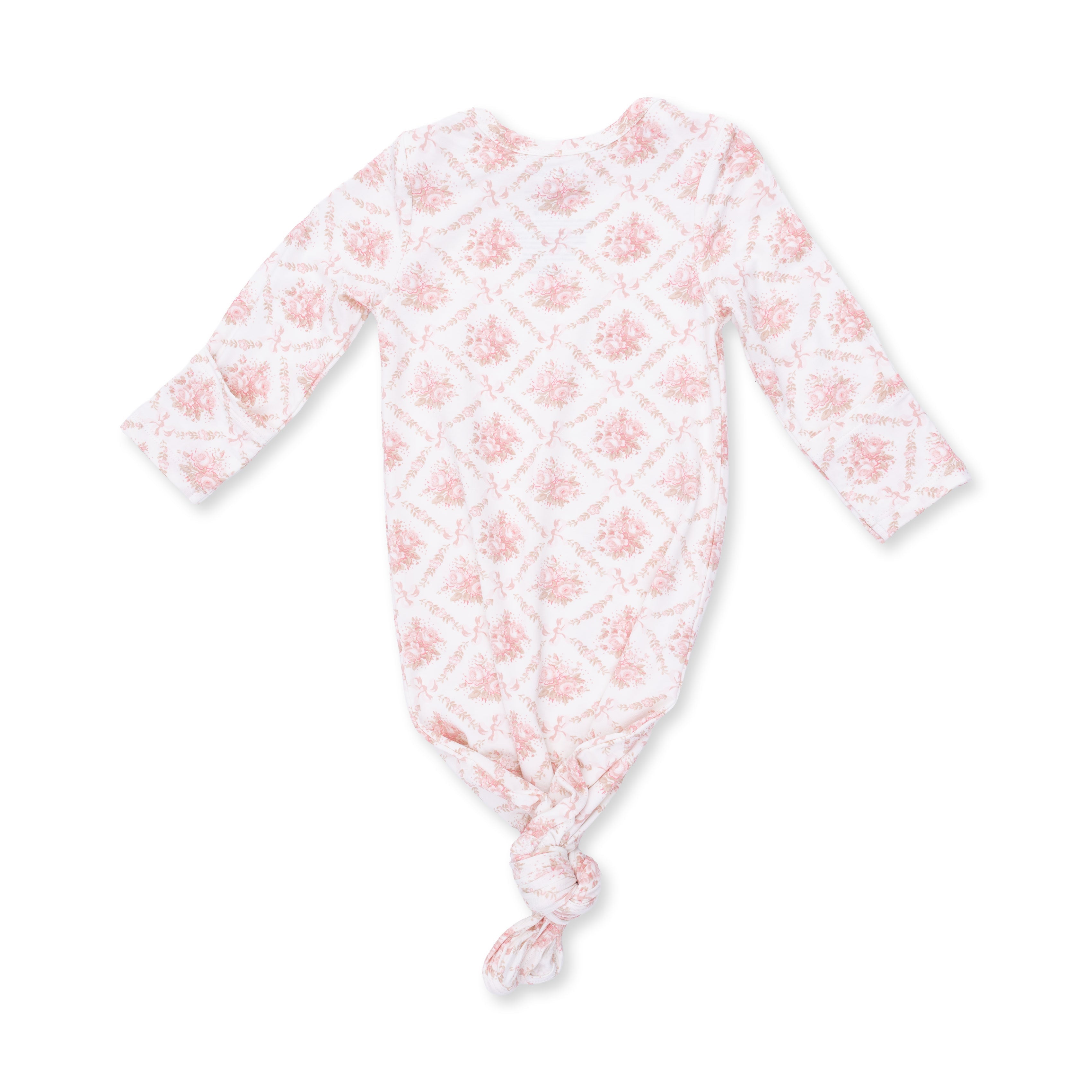 Rose Bow Lattice - Knotted Gown And Knot Headband