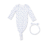 Joli Rosette - Knotted Gown And Knot Headband