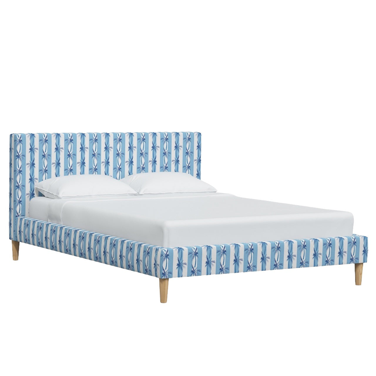 La Spezia Platform Bed with Fancy Cone Legs